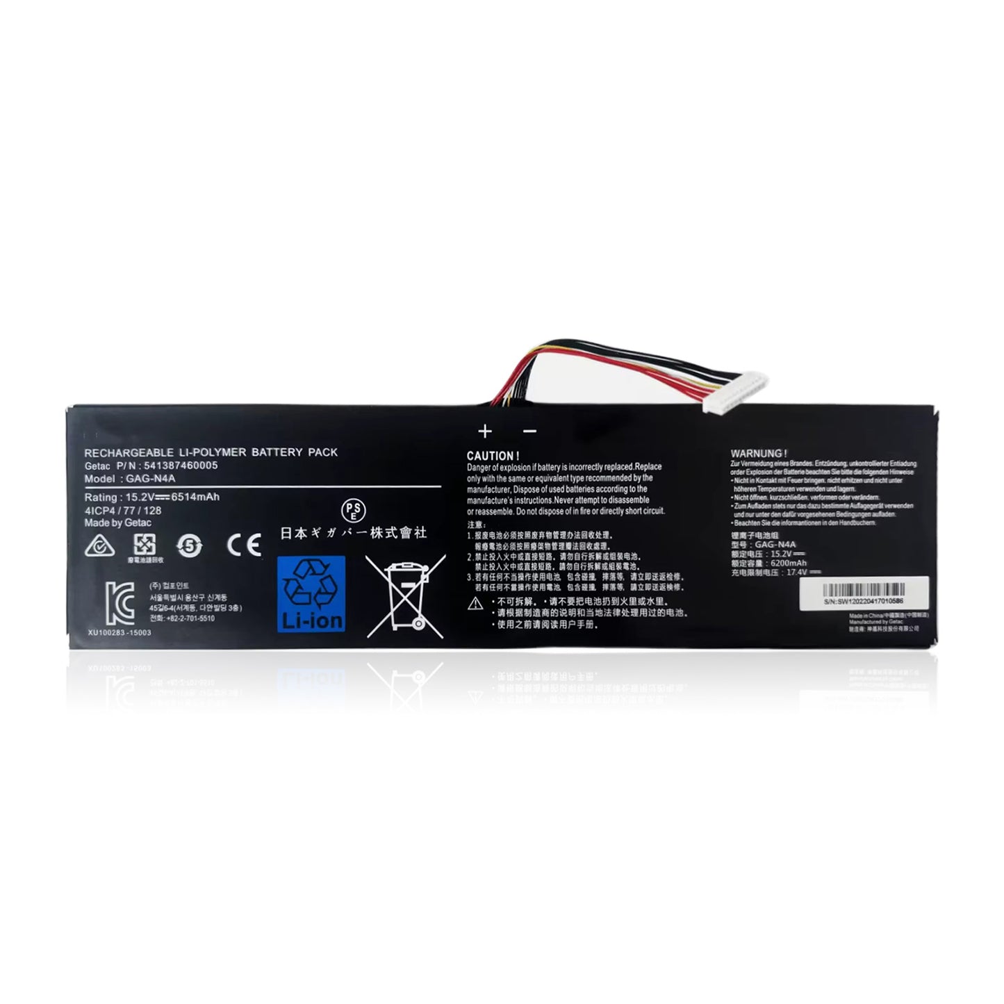 KELESY GAG-N4A 15.2V 6514mAh Laptop Battery For Gigabyte Aorus 15 XE5 15G 15P 17G 17H XC Aero 15 XD 17YD