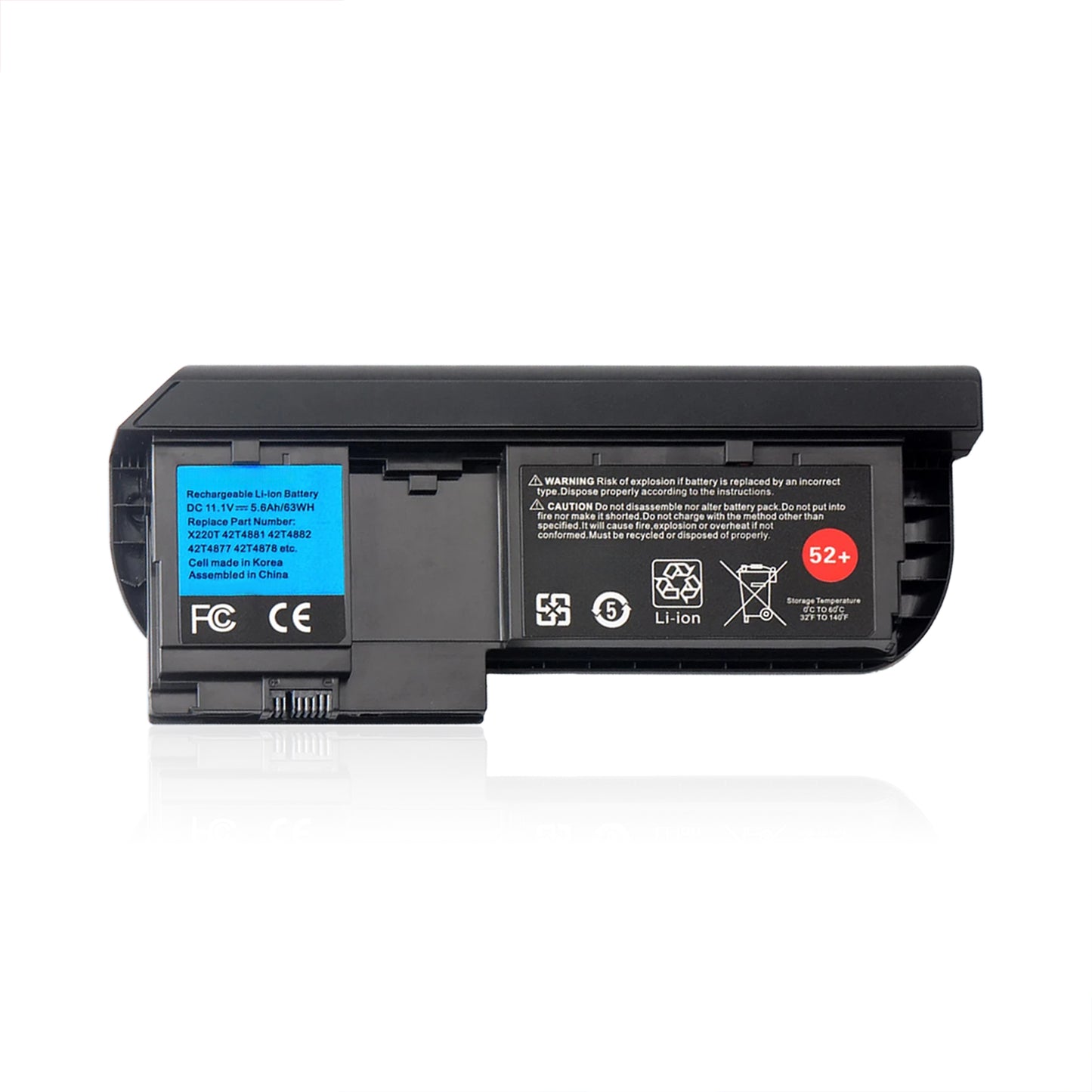 KELESY batería para ordenador portátil, célula coreana para Lenovo ThinkPad X220T Series Tablet 42T4881 42T4882 42T4877
