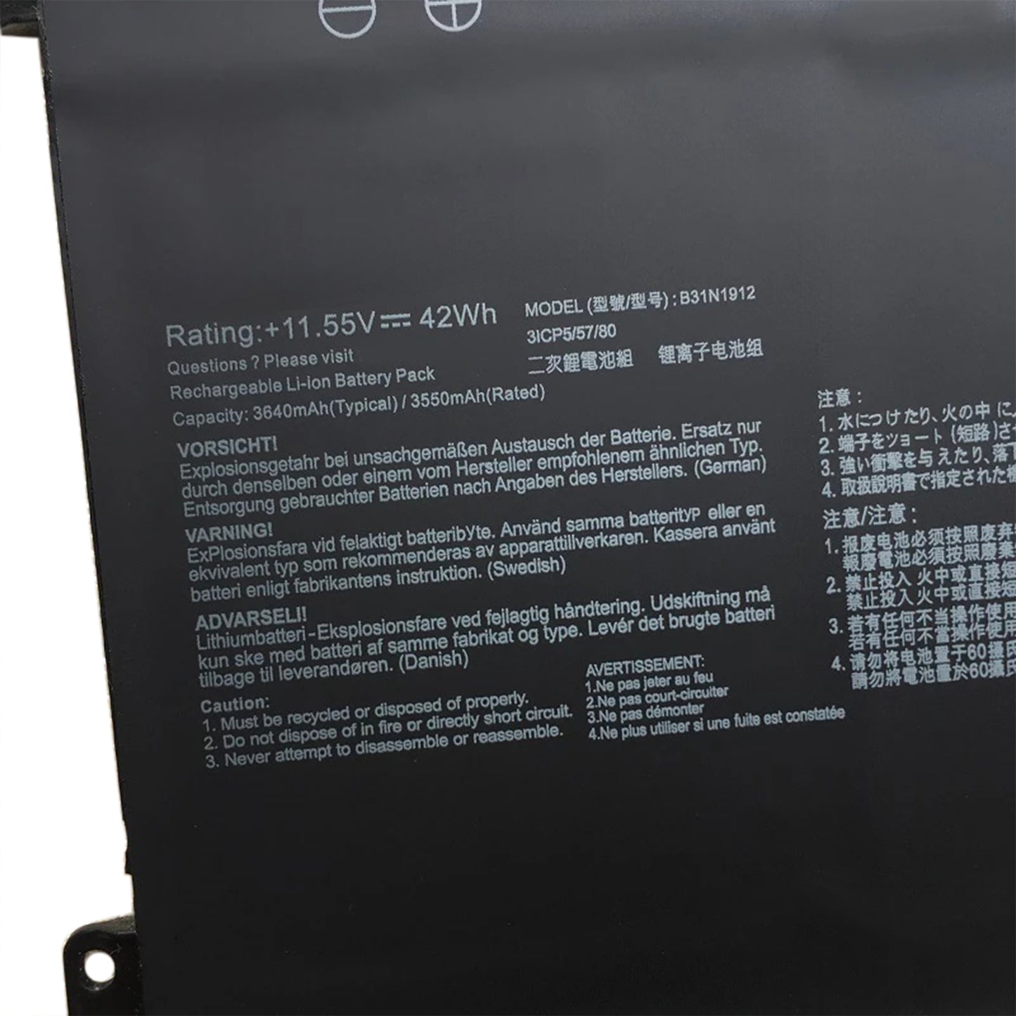 KELESY C31N1912 B31N1912 Laptop Battery For Asus VivoBook 14 E410MA-EK018TS,EK026TS,BV162T,EK017TS,L410MA F414MA E510MA