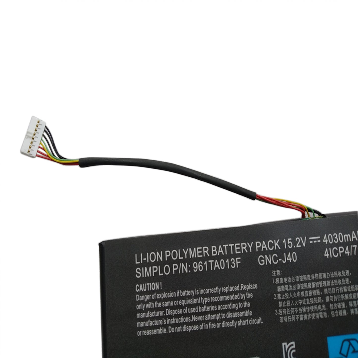 KELESY GNC-J40 15.2V/61.25Wh Laptop Battery For Gigabyte P34W P34K P34F P34G V2 V3 V4 V5 V7 Series P34W V5 Xotic PC Edition 4030mAh