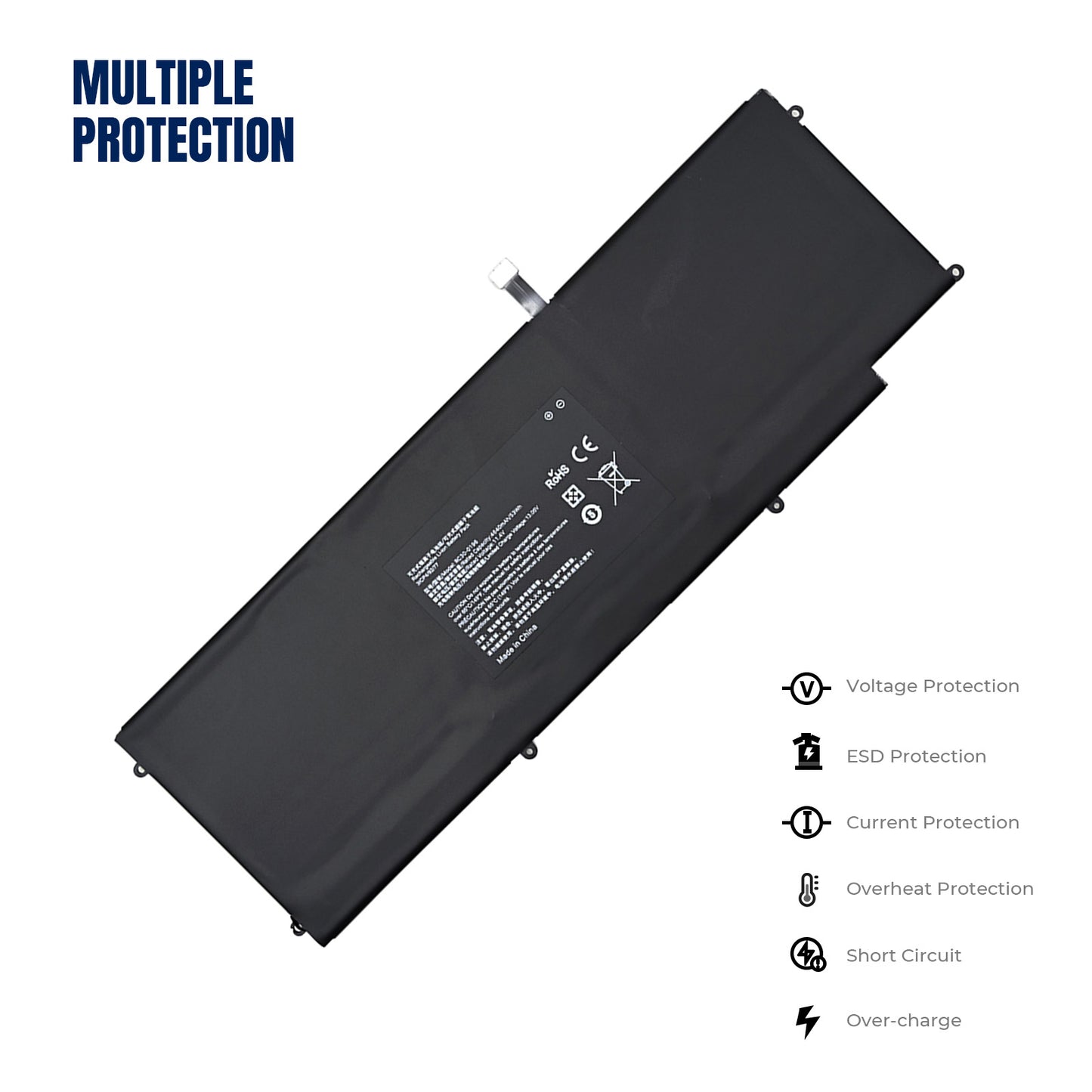 KELESY 11.4V 45WH New Laptop Battery RC30-0196 RZ09-0196 For RAZER Blade Stealth 2016 v2 i7-7500U RZ09-0239 RZ09-01