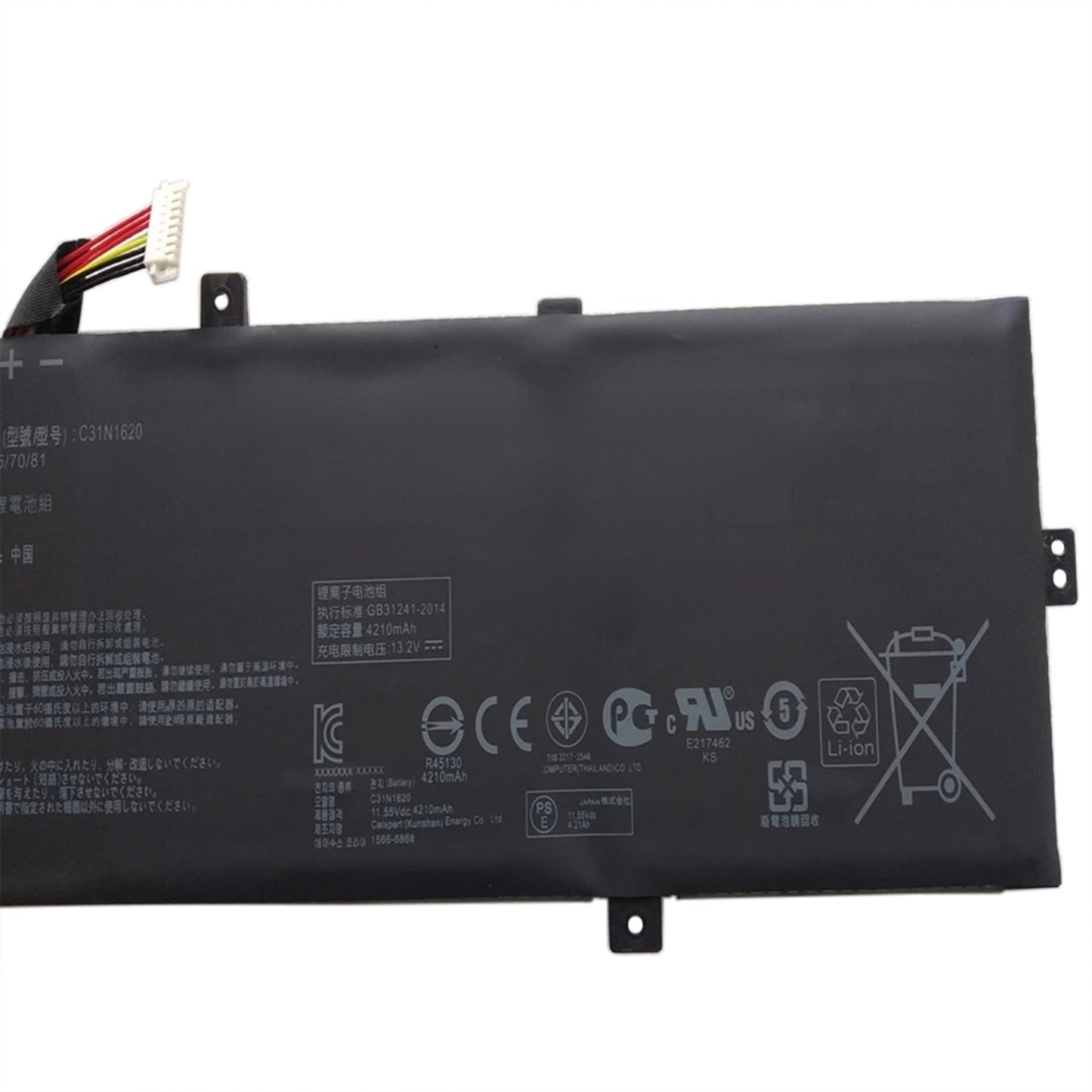 KELESY C31N1620 Laptop Battery for ASUS ZenBook UX430 UX430UA UX430UN UX430UQ UX430UQ-GV015T PRO PU404 PU404UF 11.55V 50WH