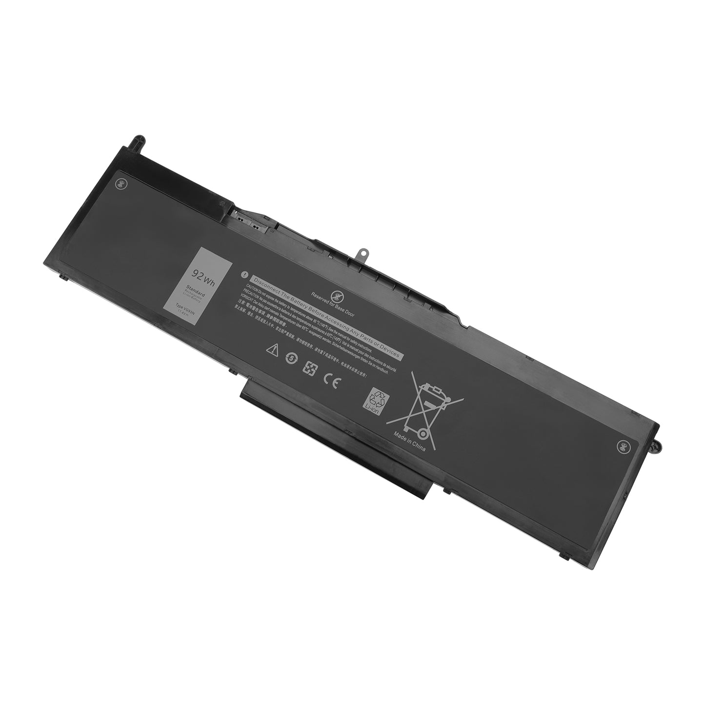 KELESY VG93N 11.4V 92WH Laptop Battery For Dell Precision 15 3520 3530 M3520 M3530 Latitude 5580 5590 5591 WFWKK 0WFWKK NY5PG