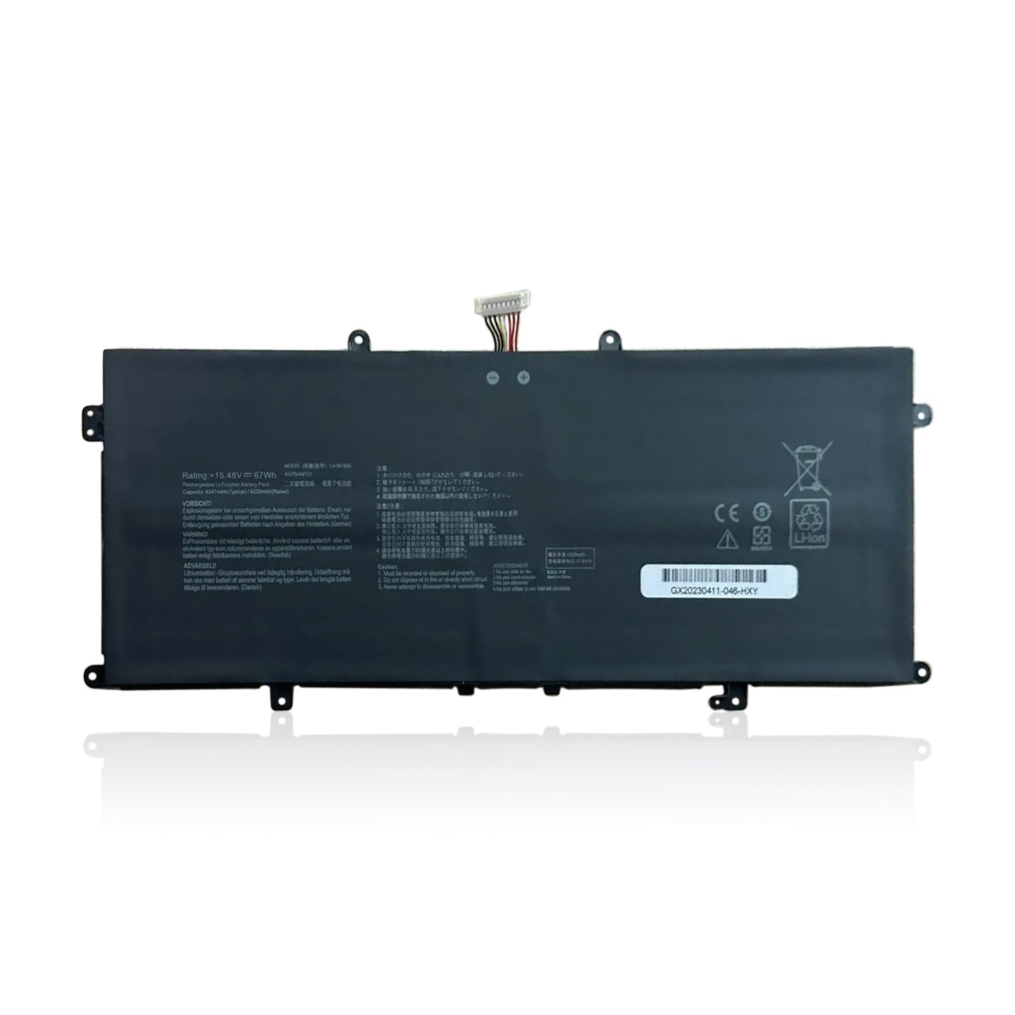 KELESY Batería de ordenador portátil C41N1904 para ASUS ZenBook 14, UX425UA, UM425IA, UX425EA, UX425JA, BX325JA, UX325EA