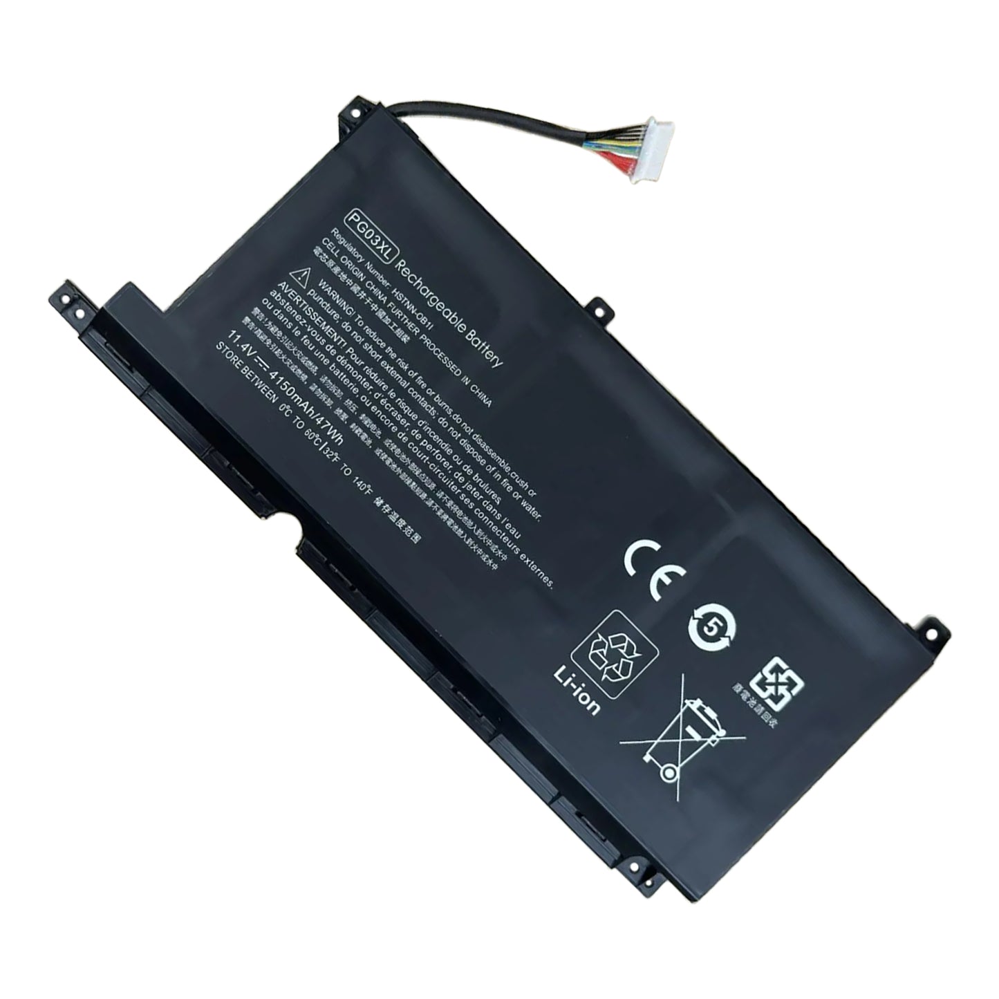 KELESY 11.55V 47Wh PG03XL Battery For Hp Pavilion 15-DK 15-DK0125TX HSTNN-OB1I L48430-AC1 TPN-Q229 TPN-C141 HSTNN-DB9G