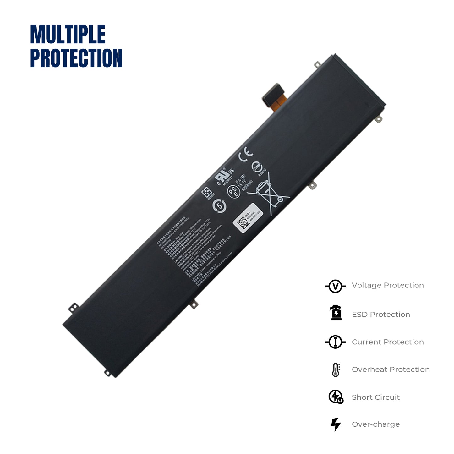 KELESY RC30-0248 Laptop Battery For Razer Blade Stealth 15 2018 2019 RTX 2070 Max-Q RZ09-02386 RZ09-02385W71-R3W1 RZ09-0288
