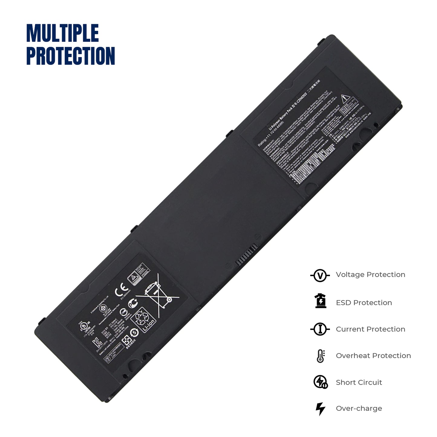 KELESY новый оригинальный аккумулятор C31N1303 для ноутбука Asus PRO Essential PU401 PU401L PU401LA E401LA серии ноутбуков 11,1 В 44 Вт·ч 3900 мА·ч