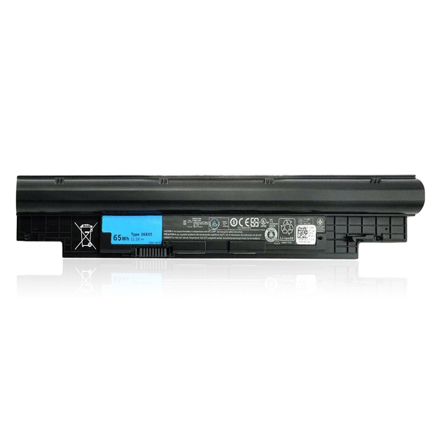 KELESY 65Wh 11.1V 268X5 оригинальный новый аккумулятор для DELL Vostro V131R V131D для Inspiron 13Z N311z 14Z N411z H2XW1 H7XW1