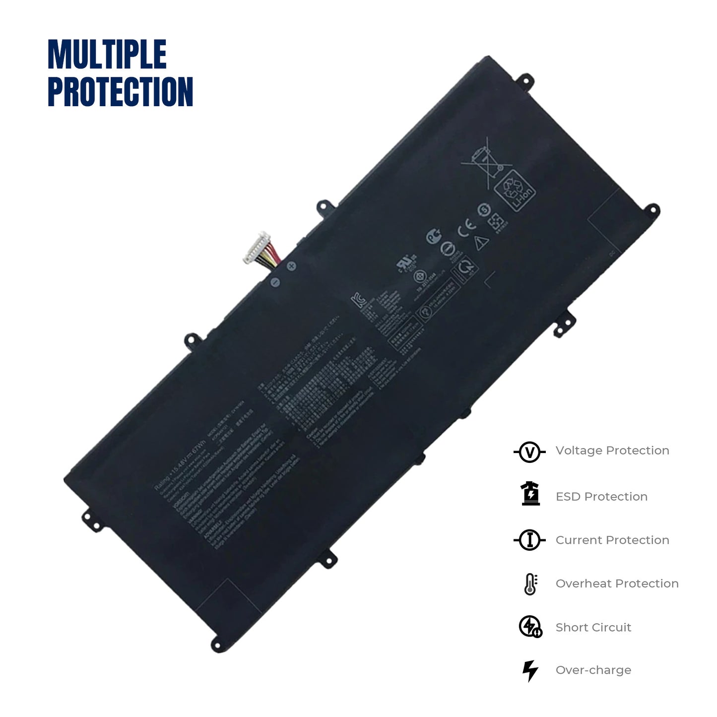 KELESY Batería de ordenador portátil C41N1904 para ASUS ZenBook 14, UX425UA, UM425IA, UX425EA, UX425JA, BX325JA, UX325EA