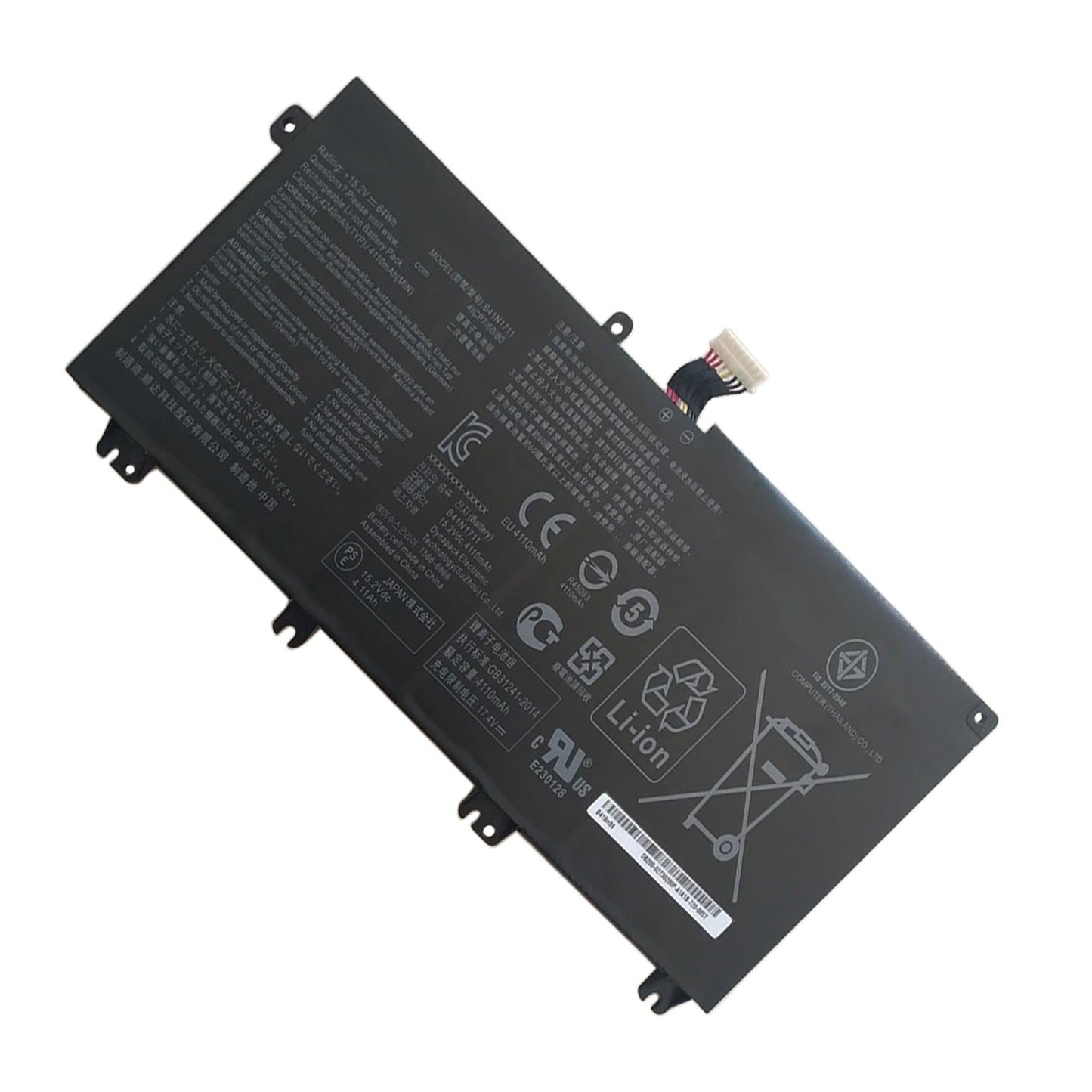 KELESY Genuine B41N1711 Laptop Battery For ASUS ROG STRIX GL503VM GL503V GL503VD FX63VM ZX63V GL703GE GL703VD GL703VM Series