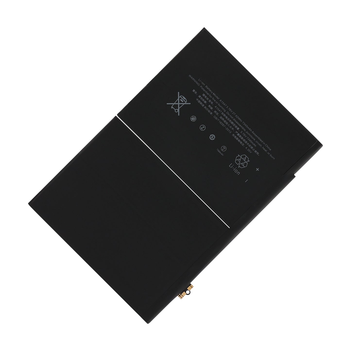 KELESY A1547 Ersatzakku für Apple iPad 6 Air 2 A1566 A1567 A1547 Tablet, 3,76 V, 27,62 WH, 7340 mAh, kostenlose Tools