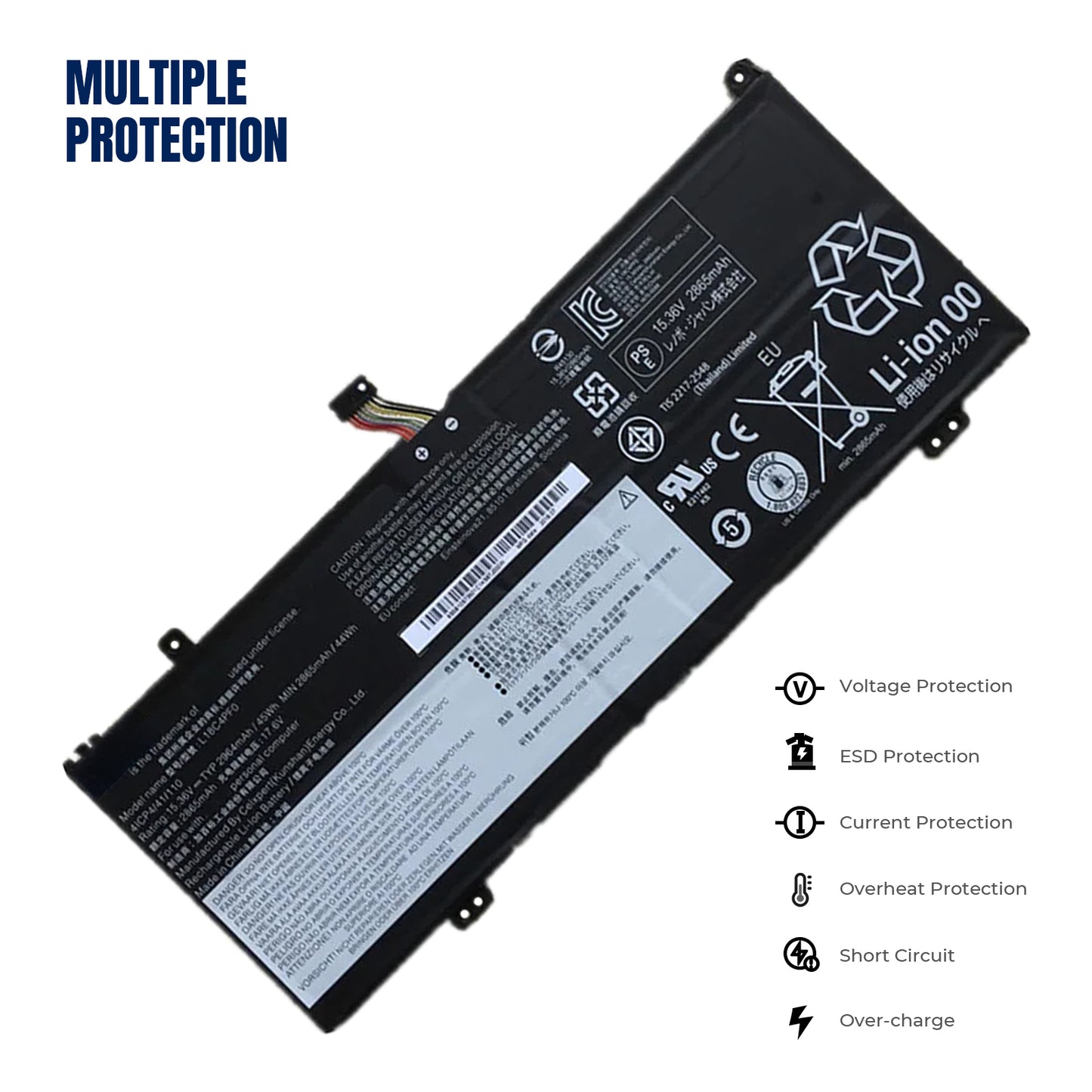 KELESY L18C4PF0 L18M4PF0 Laptop Battery For Lenovo ThinkBook 13S 14S 13S-IWL 13S-20R90071GE 14S-IWL 14S-20RM L18D4PF0