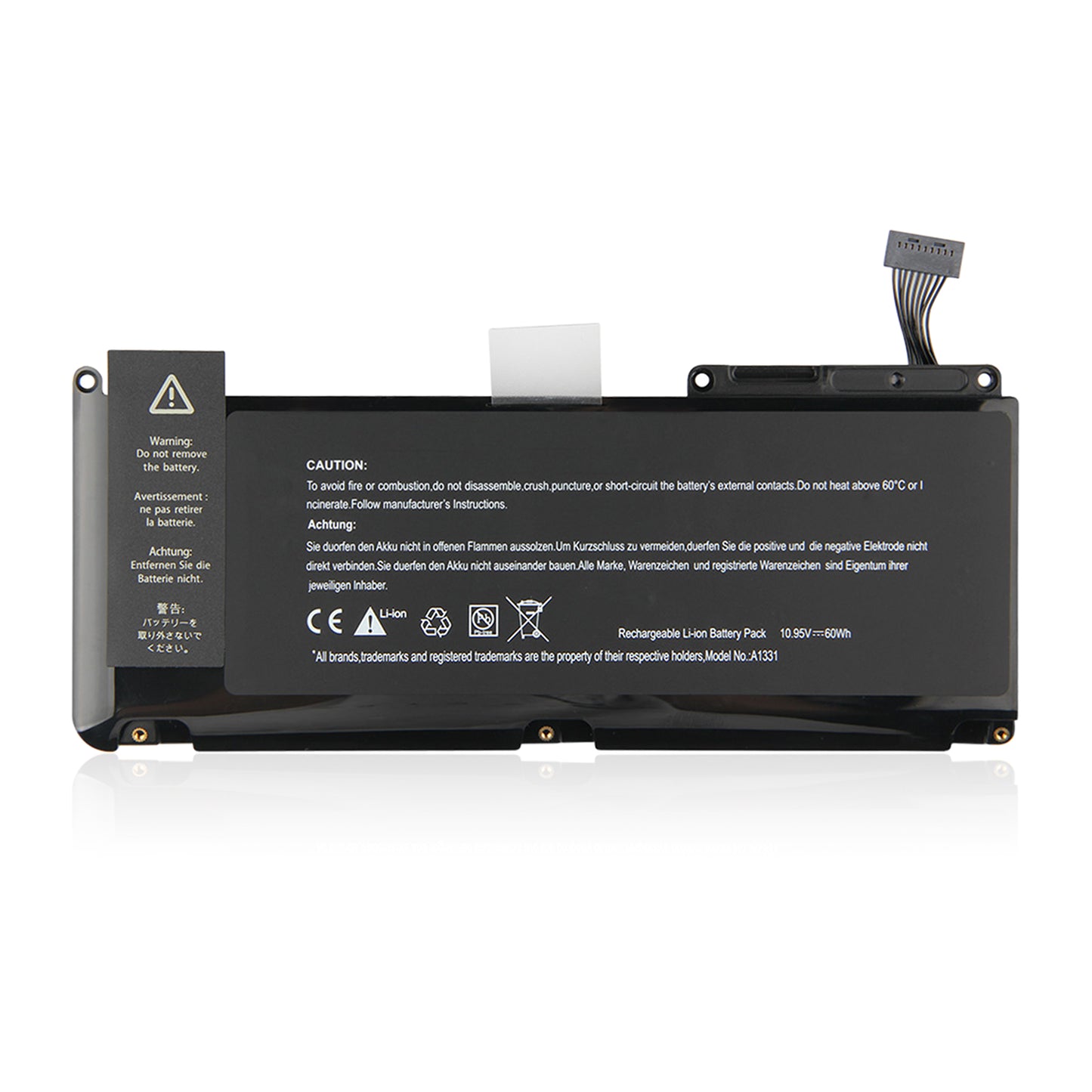 KELESY Battery A1331 For MacBook Pro 13 A1342 MC207 MC516 MC233 High Quality Batteries 60Wh With Tool
