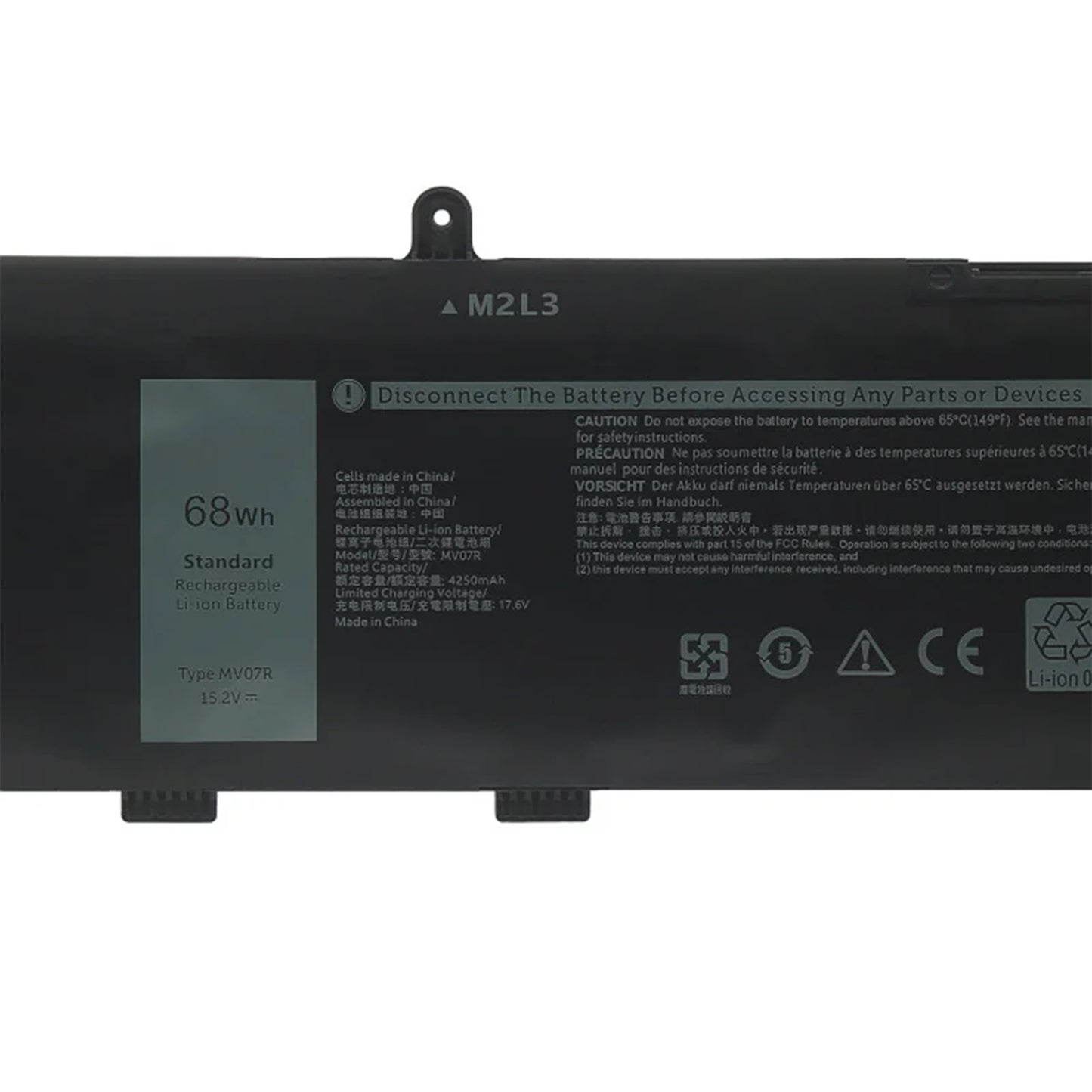 KELESY Original MV07R 266J9 Laptop Battery For DELL G3 15 3590 3790 3500 3700 G5 5500 5505 SE 5000 Series Notebook 72WGV W5W19