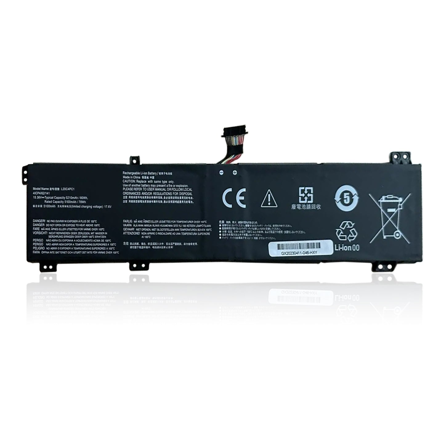 KELESY L20C4PC1 L20D4PC1 L20M4PC1 Battery For Lenovo Legion 5 Pro-16ACH6 5-15ITH6H 5-15ACH6 Legion 7-16ITHg6 7-16ACHg6 15.36V