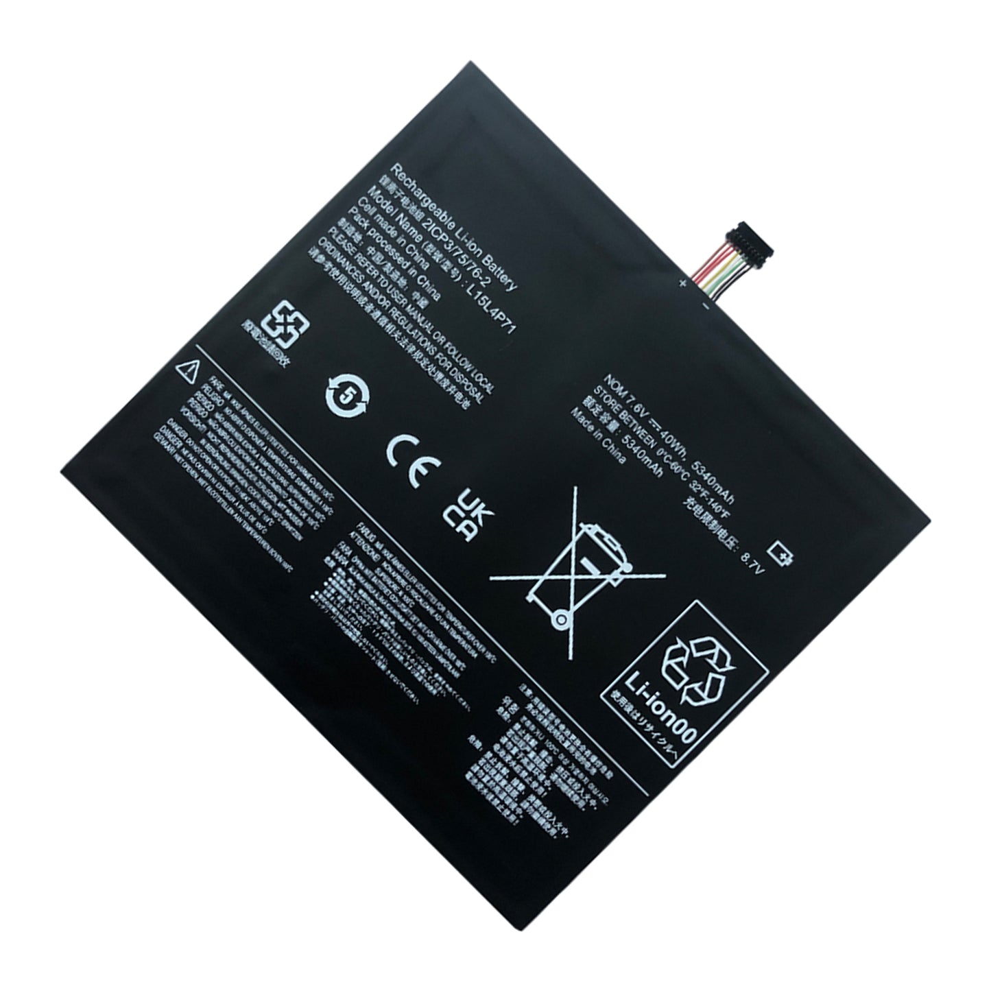 KELESY L15L4P71 L15C4P71 Laptop Battery For Lenovo IdeaPad Miix 700-12ISK Series 80QL 80QL000CUS 7.6V 5340mAh