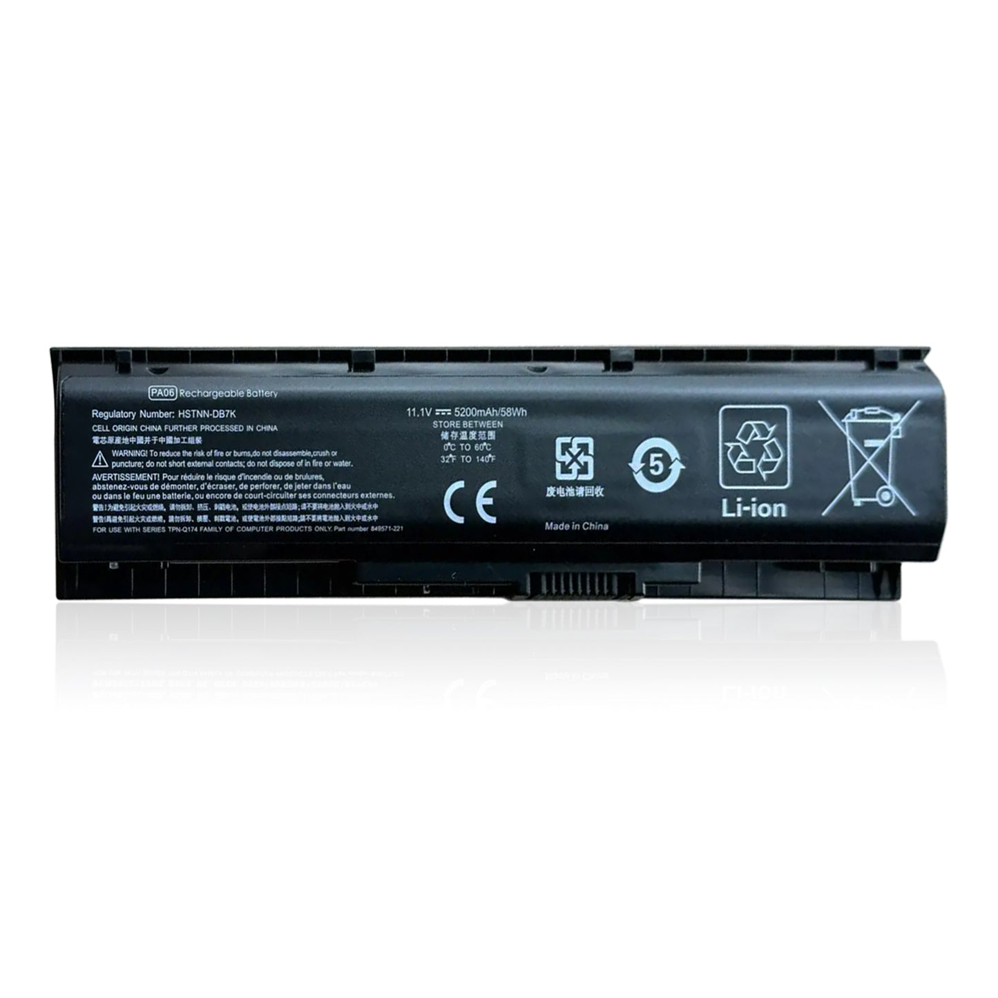 KELESY PA06 849911-850 Laptop Battery for HP Omen 17 17-w 17-ab200 17t-ab00 17-w200 Series 17-w053dx 17-w033dx 17-ab011nl