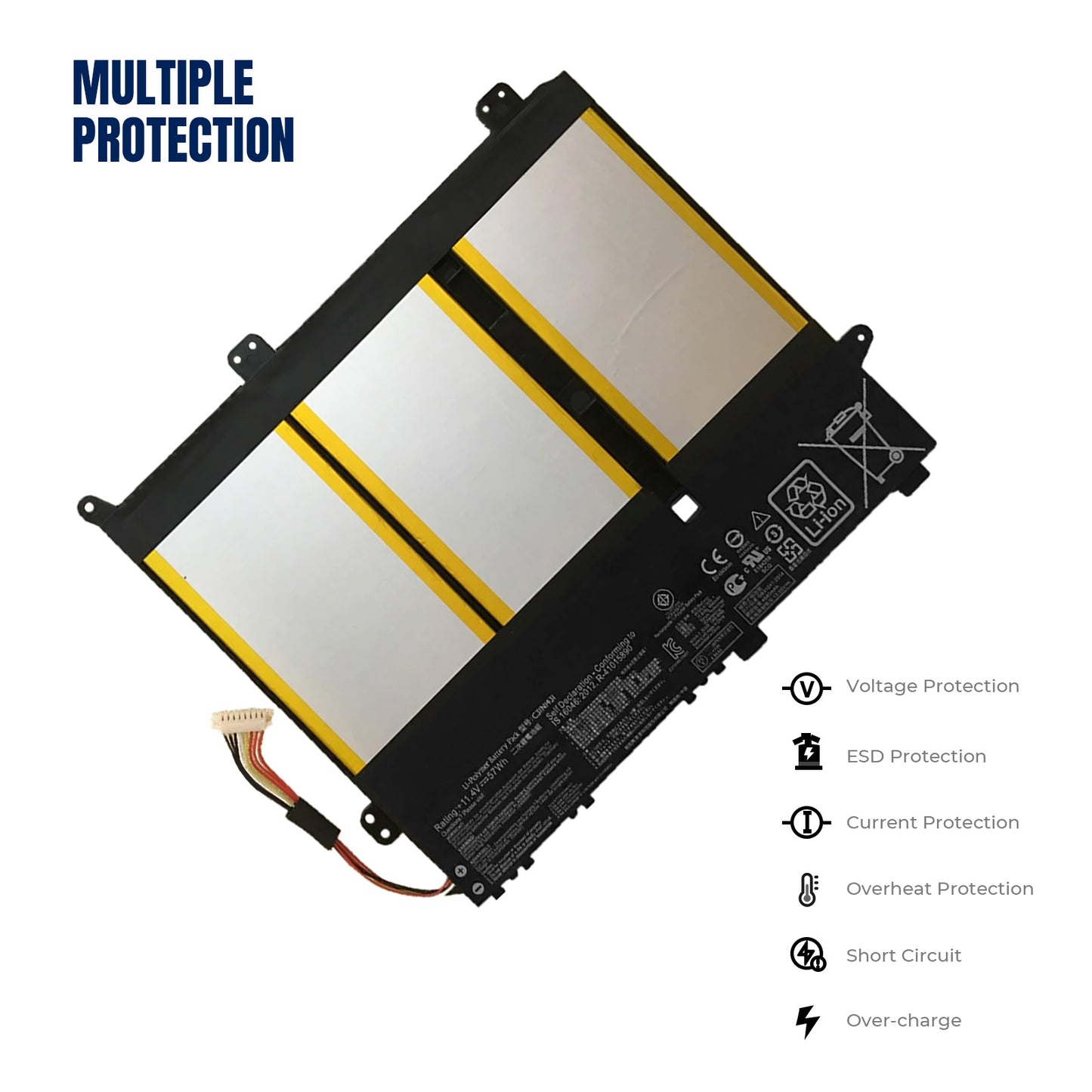 KELESY Batería de ordenador portátil C31N1431 para Asus EeeBook, R416SA, L403SA, E403SA-WX0002H, FA087T, VivoBook, L403NA