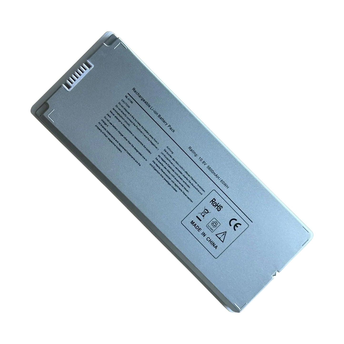 KELESY Batería de ordenador portátil para Apple MacBook A1181, 2008 Año, blanco, A1185