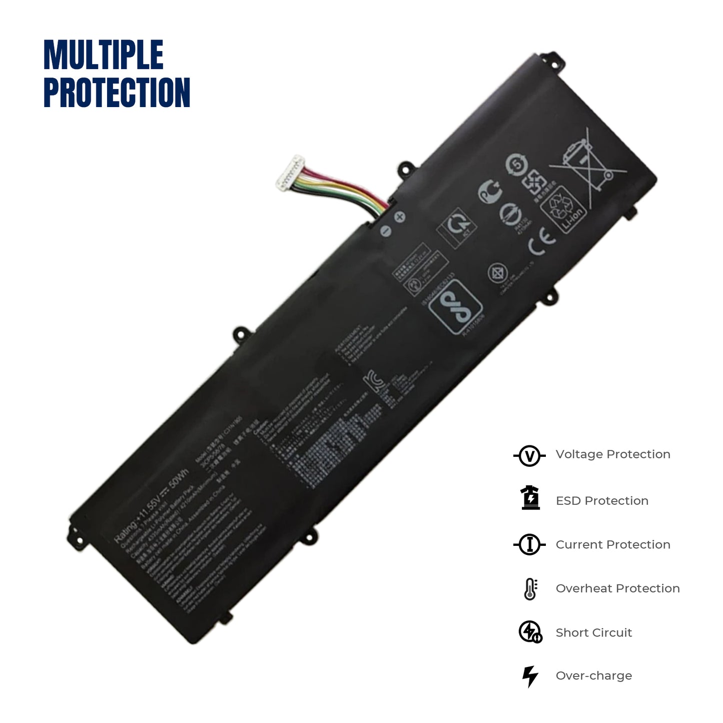 KELESY 31N1905 Laptop Battery for ASUS K533F S433FL S521FA S533FL V533F For VivoBook S14 S433FA-AM035T 11.55V 50WH
