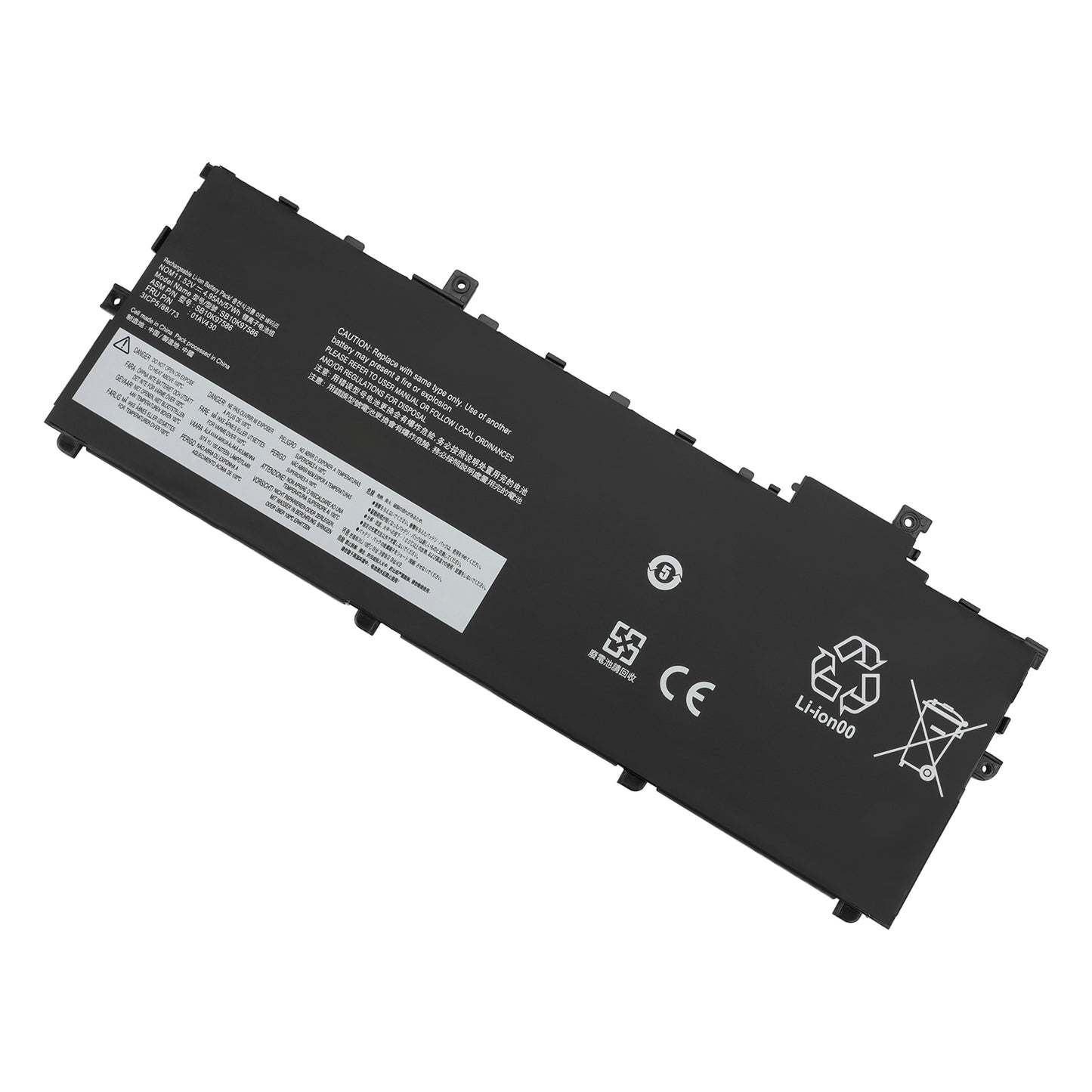 KELESY 01AV494 01AV430 Battery For Lenovo Thinkpad X1 Carbon 5th 2017 6th 2018 Series 01AV429 SB10K97586 01AV431 SB10K97587