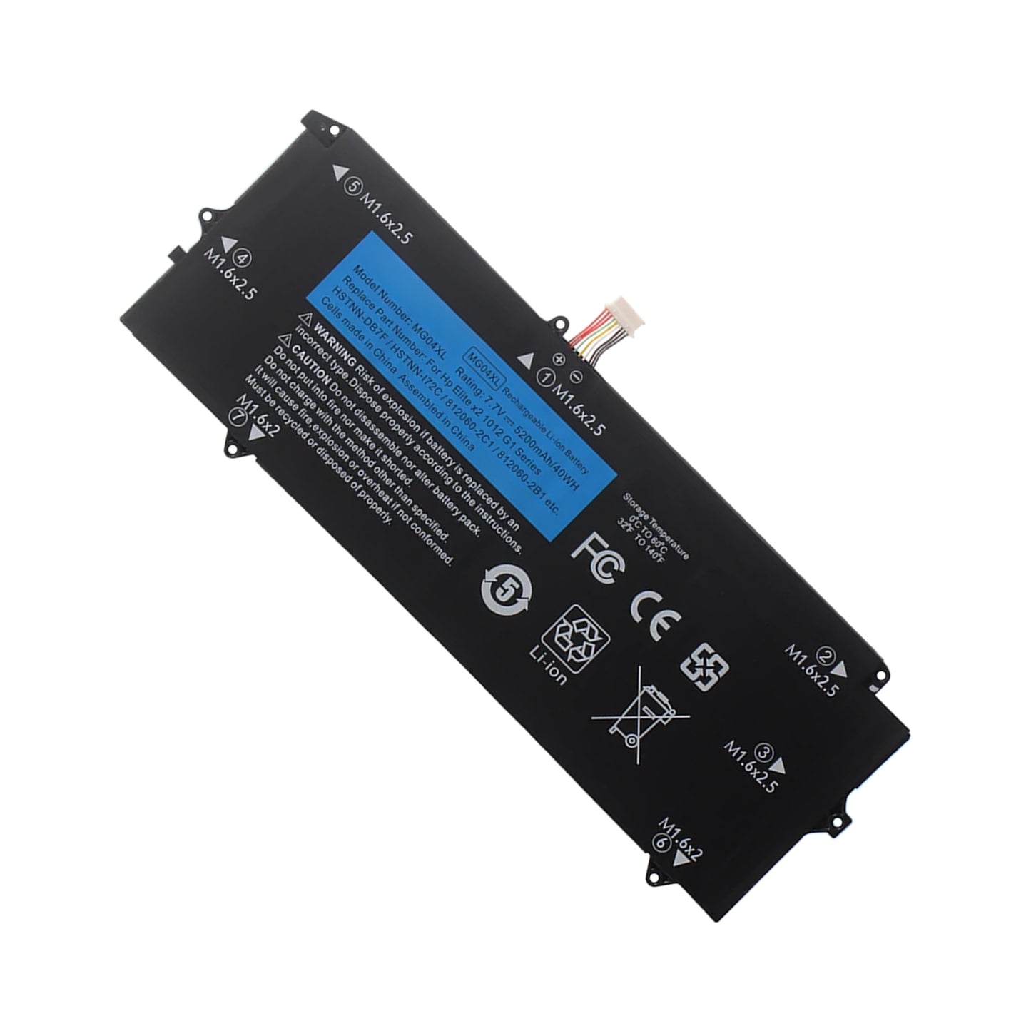 KELESY batería modelo MG04XL para ordenador portátil, parte de PC para HP Elite X2 1012 G1 Series MG04 812060-2B1 812060-2C1