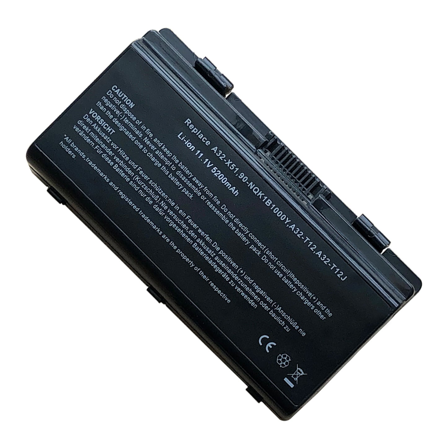 KELESY Batería de ordenador portátil A32-T12 90-NQK1B1000Y, A32-X51 para Asus T12, T12C, T12Er, T12Fg, T12Jg, T12Mg, T12Ug