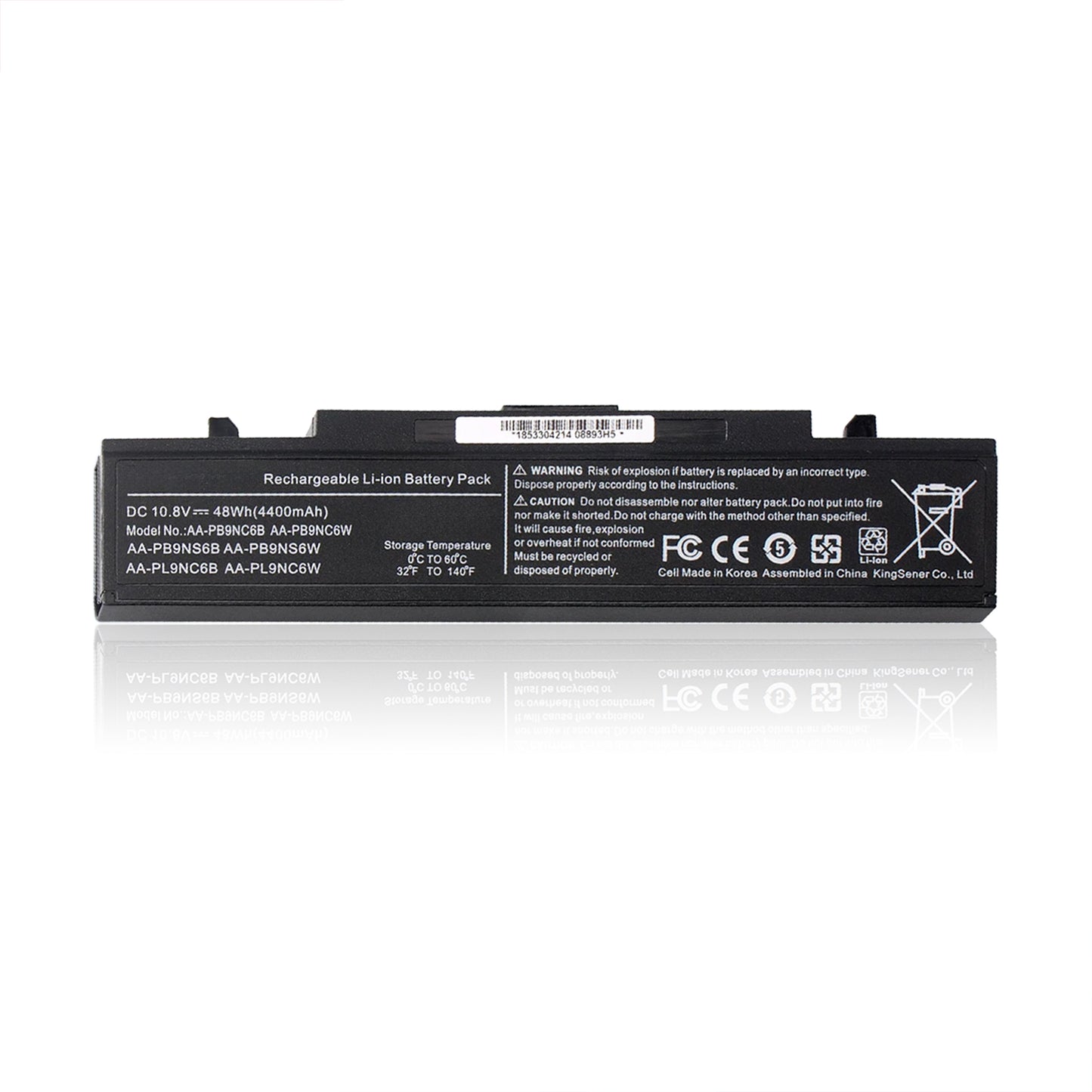 KELESY Batería de ordenador portátil para SamSung, AA-PB9NC6B, AA-PB9NS6B, R467, R428, R429, R468, NP300, NP350, RV410, RV509