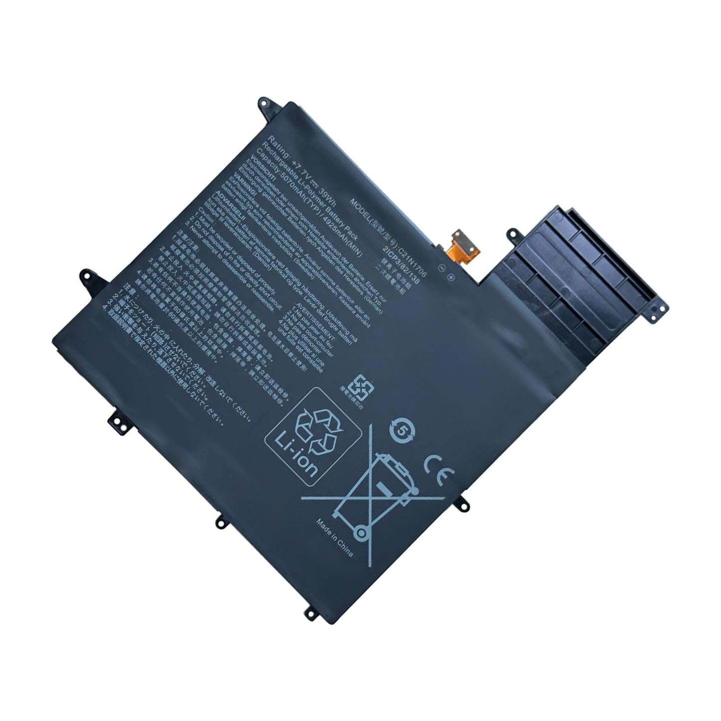 KELESY C21N1706-batería para portátil ASUS ZenBook Flip S, UX370U, UX370UA, UX370F, UX370UAR, UX370UAF, UX370UA-C4059T