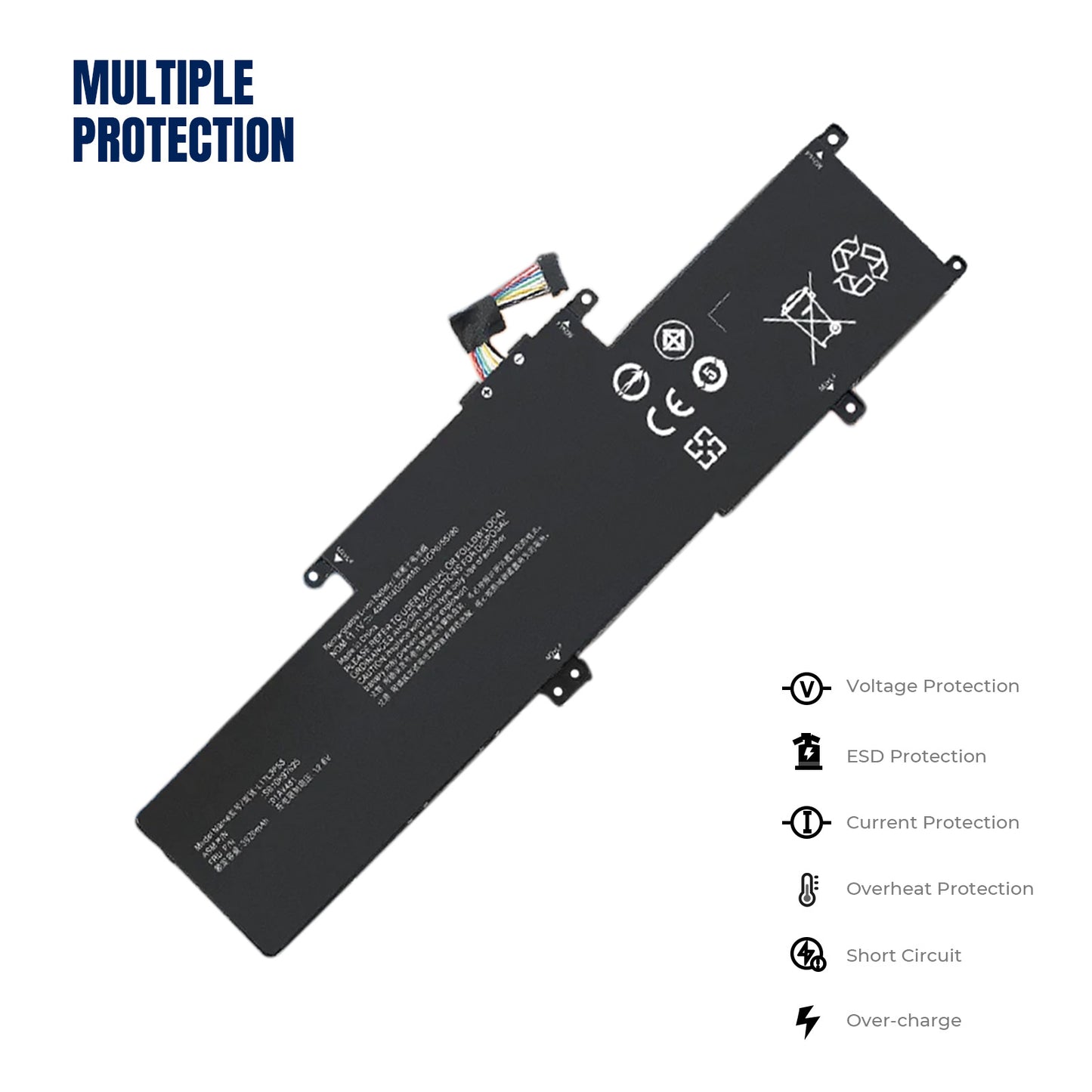 KELESY batería para Lenovo Thinkpad S2 Yoga L380 L390 Thinkpad Yoga S2 2018 Series 01AV481 01AV483, L17L3P53 L17M3P55 L17C3P53