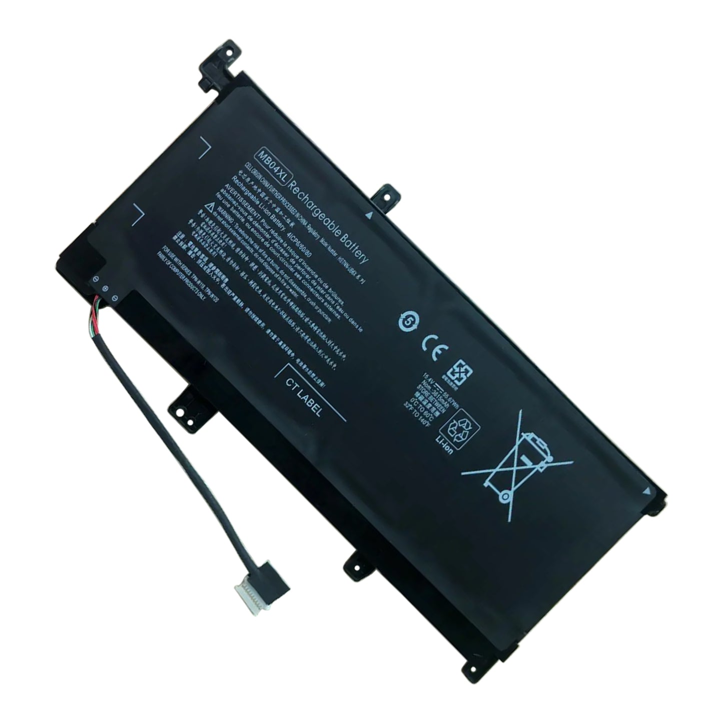 KELESY 55.67WH MB04XL Laptop Battery For HP Envy X360 Series 15-AQ103NO 15-AR000ND 15-AQ002NX TPN-W119 HSTNN-UB6X 3615mAh