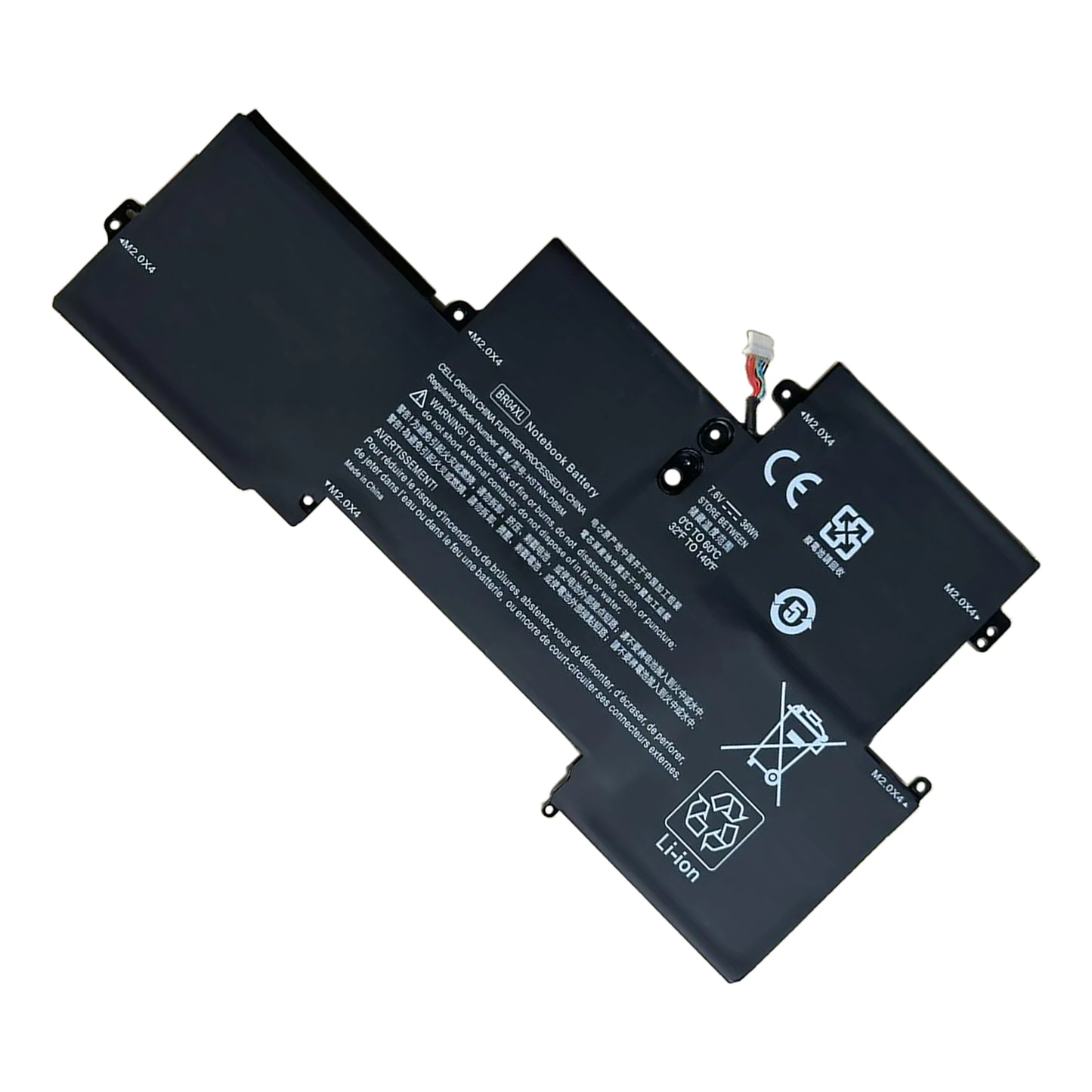 KELESY BR04XL New Laptop Battery For HP 1020 1040 G1 G2 Series HSTNN-DB6M 760605-005 HSTNN-I26C HSTNN-I28C 7.6V 36WH Notebook