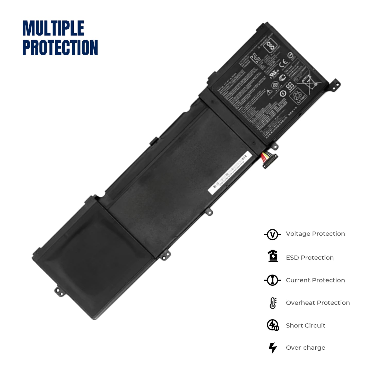 Аккумулятор KELESY C32N1523 для ноутбука ASUS Zenbook Pro UX501VW N501L серии C32N1523 11,4 В 96 Вт·ч