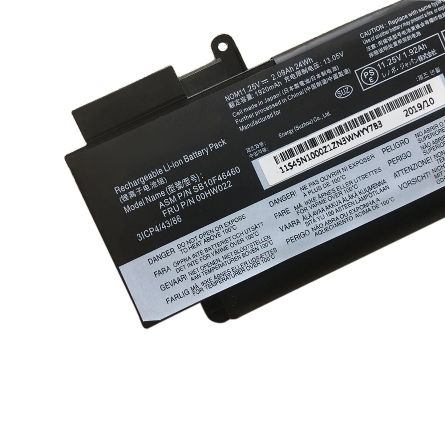 KELESY baterías ordenador portátil para Lenovo ThinkPad, recambio de número de pieza, T470s, 01AV405, 01AV406, 01AV408 00HW022