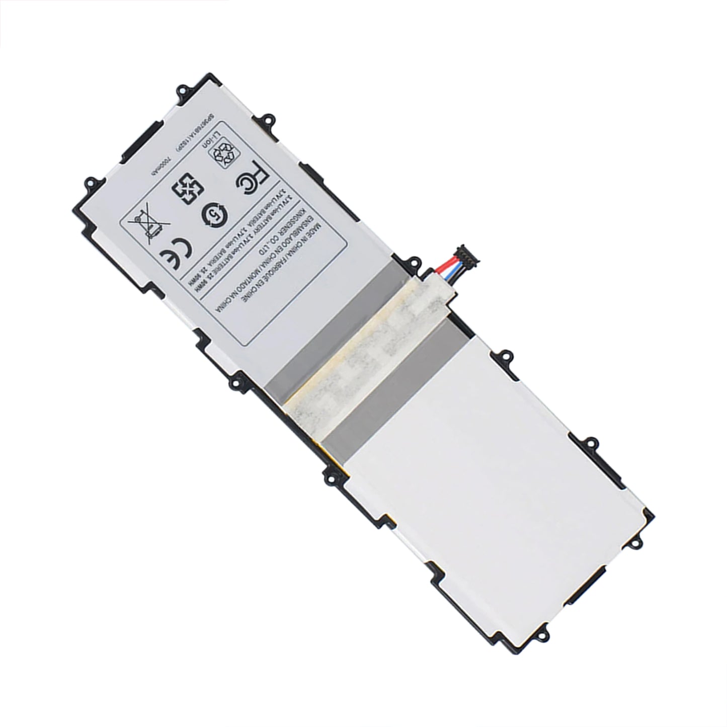 KELESY SP3676B1A(1S2P) para Samsung Galaxy Tab 2, 10,1, GT-N8000, GT-N8010, GT-N8013, GT-P5100, P5113, P7510, P7500, P5100