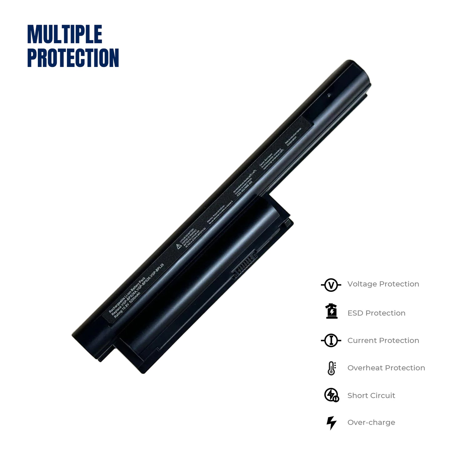 Портативная батарея KELESY для Sony Vaio bps26, VGP-BPL26, VGP-BPS26, VGP-BPS26A, SVE14A, SVE15, SVE17, vgp, bps26, VPC-CA, VPC-CB