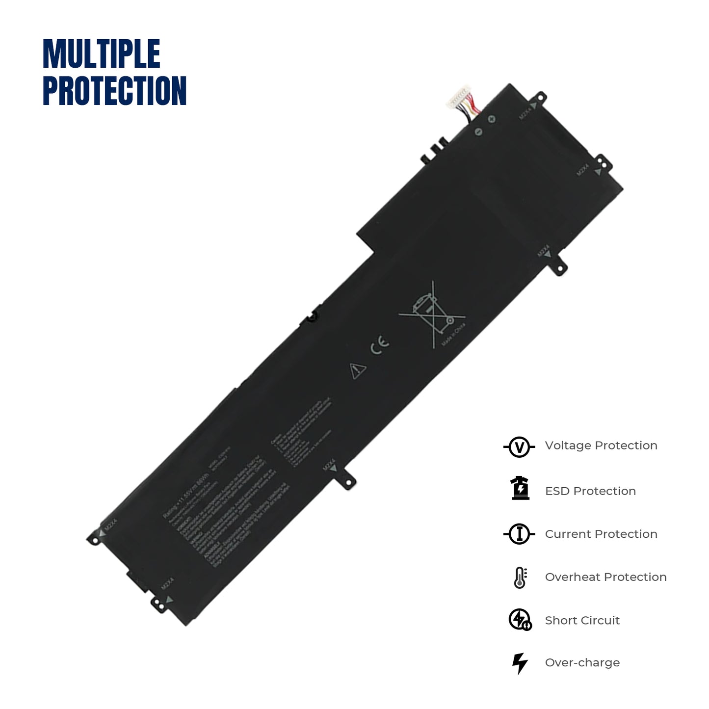 KELESY C32N1810 Laptop Battery for ASUS ZenBook Flip 15 UX562FN UX562FD Series 0B200-03070100 11.55V 86WH 7480mAh