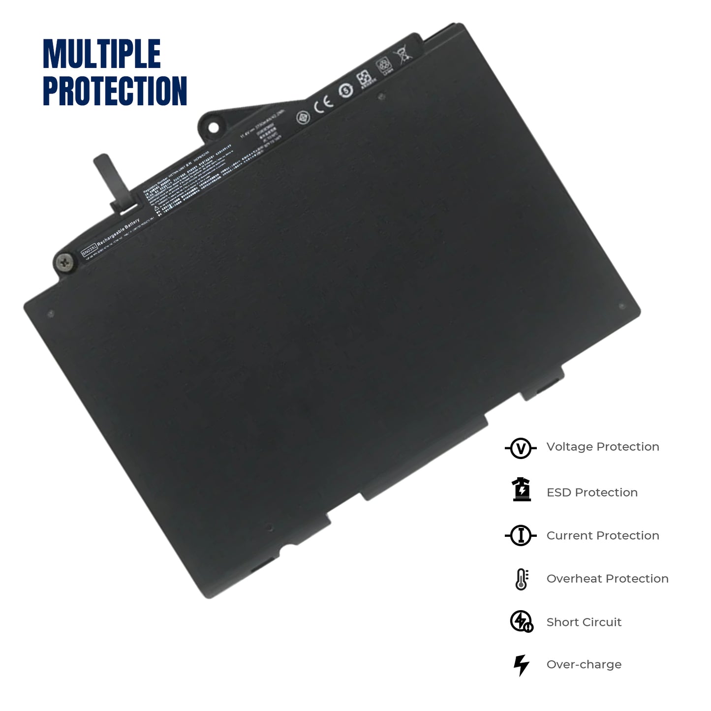KELESY SN03XL Battery for HP EliteBook 820 G3 820 G4 725 G3 725 G4 T7B33AA Series HSTNN-DB6B ST03XL HSTNN-UB6T 800232-241