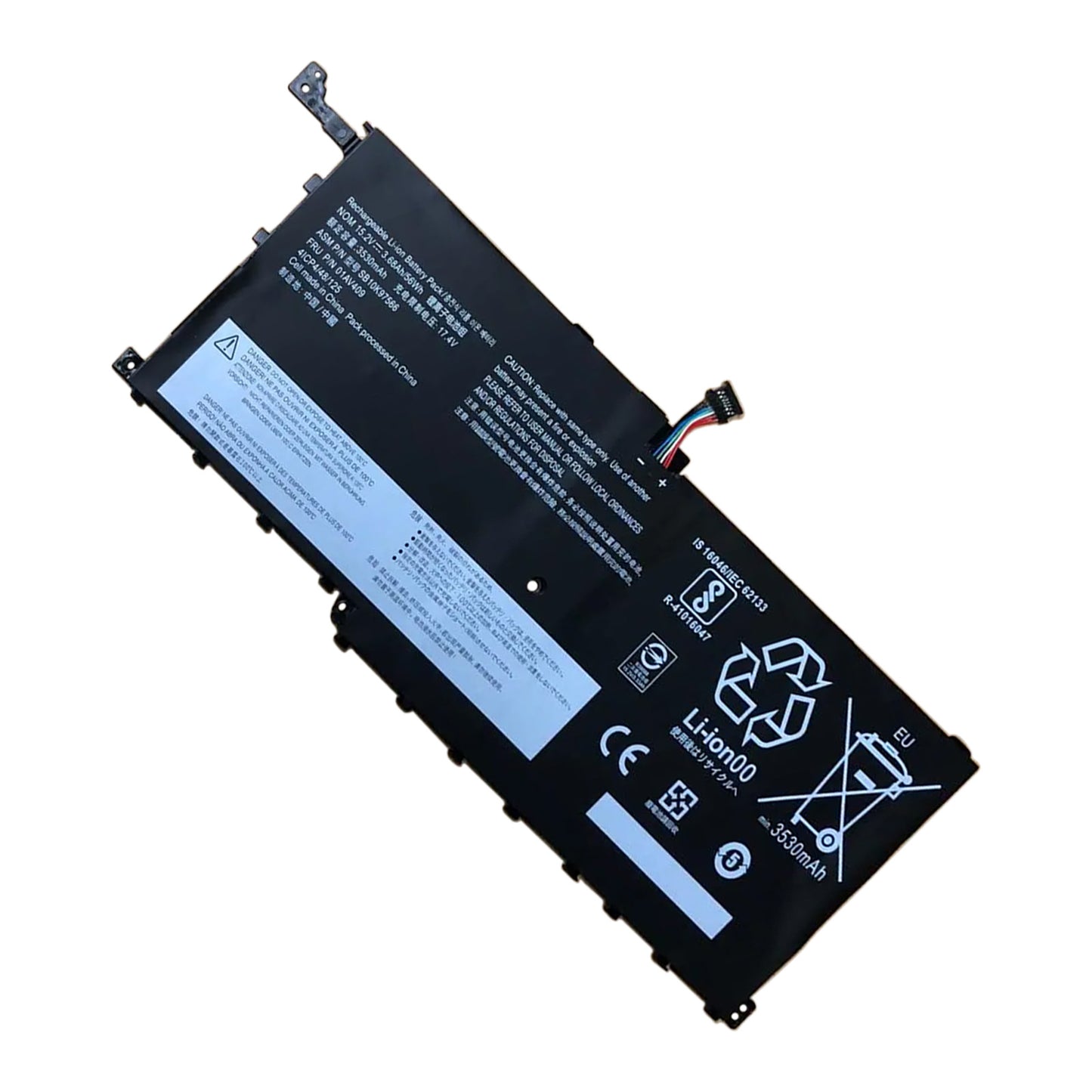 KELESY 15.2V 3.68Ah/56WH 01AV439 00HW028 Original Battery SB10F4647 01AV410 For Lenovo THINKPAD X1 YOGA Carbon 4 X1C 01AV457 409