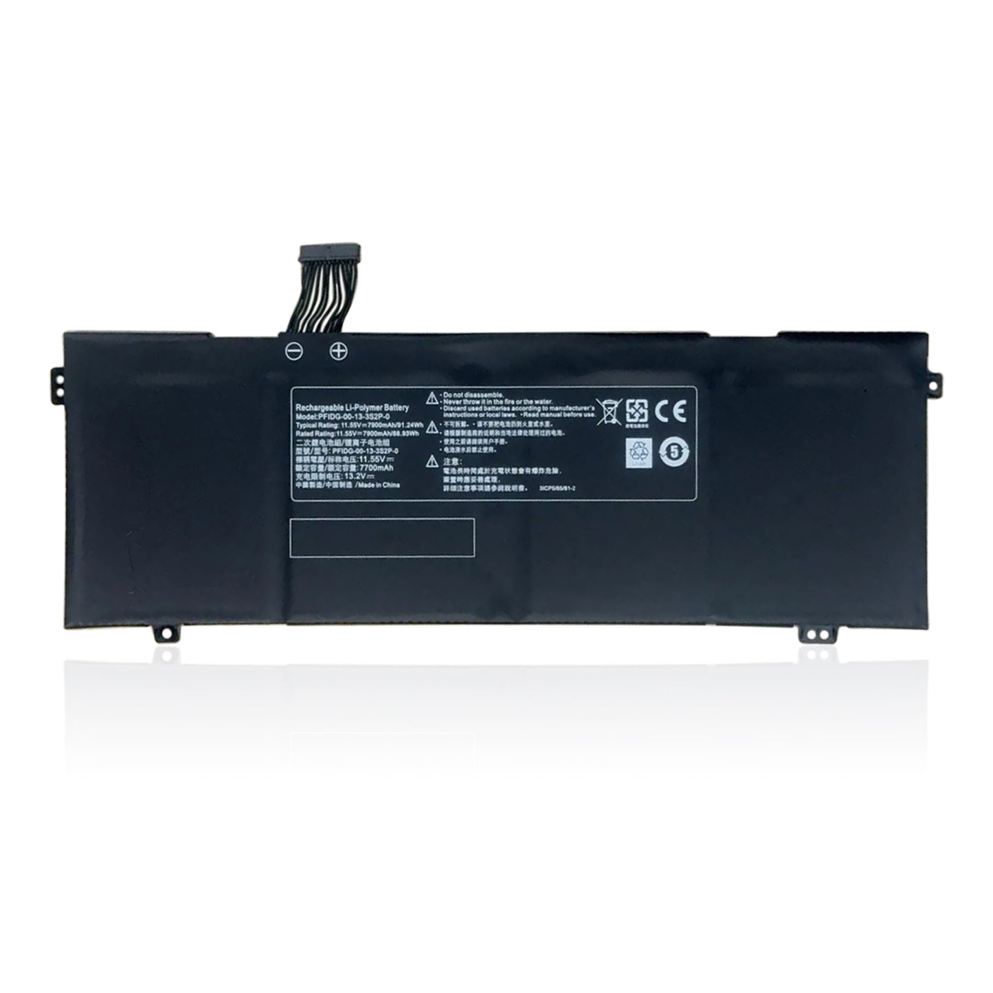 KELESY PFIDG-03-17-3S2P-0 Laptop Battery For Getac S2 UMI Air S1 Plus For MECHREVO Code 01 Air II S1 Plus PFIDG-00-13-3S2P-0