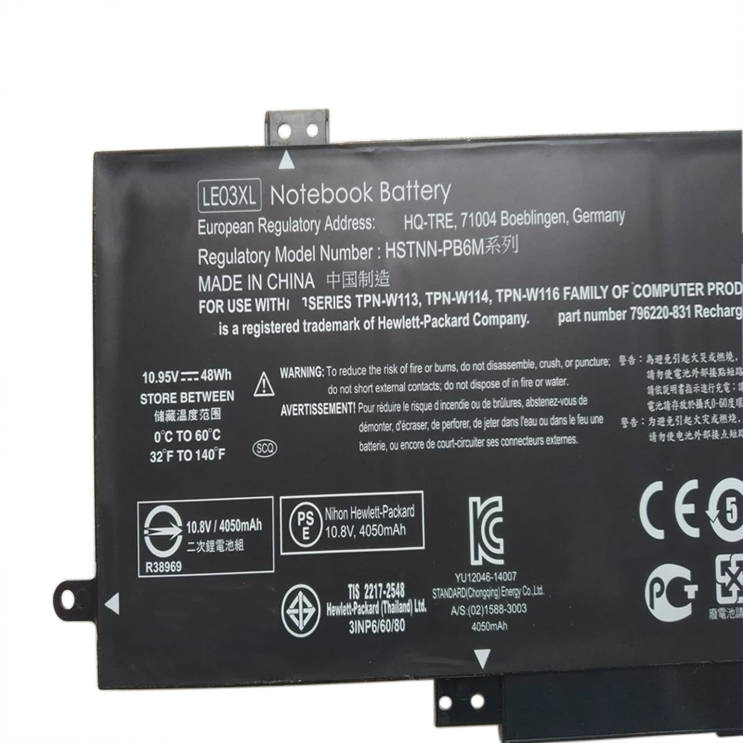 KELESY LE03XL LE03048XL TPN-W113 W114L W116 HSTNN-YB5Q PB6M Battery For HP Envy X360 M6 W101dx W102dx W103dx W010dx 15-W100NT