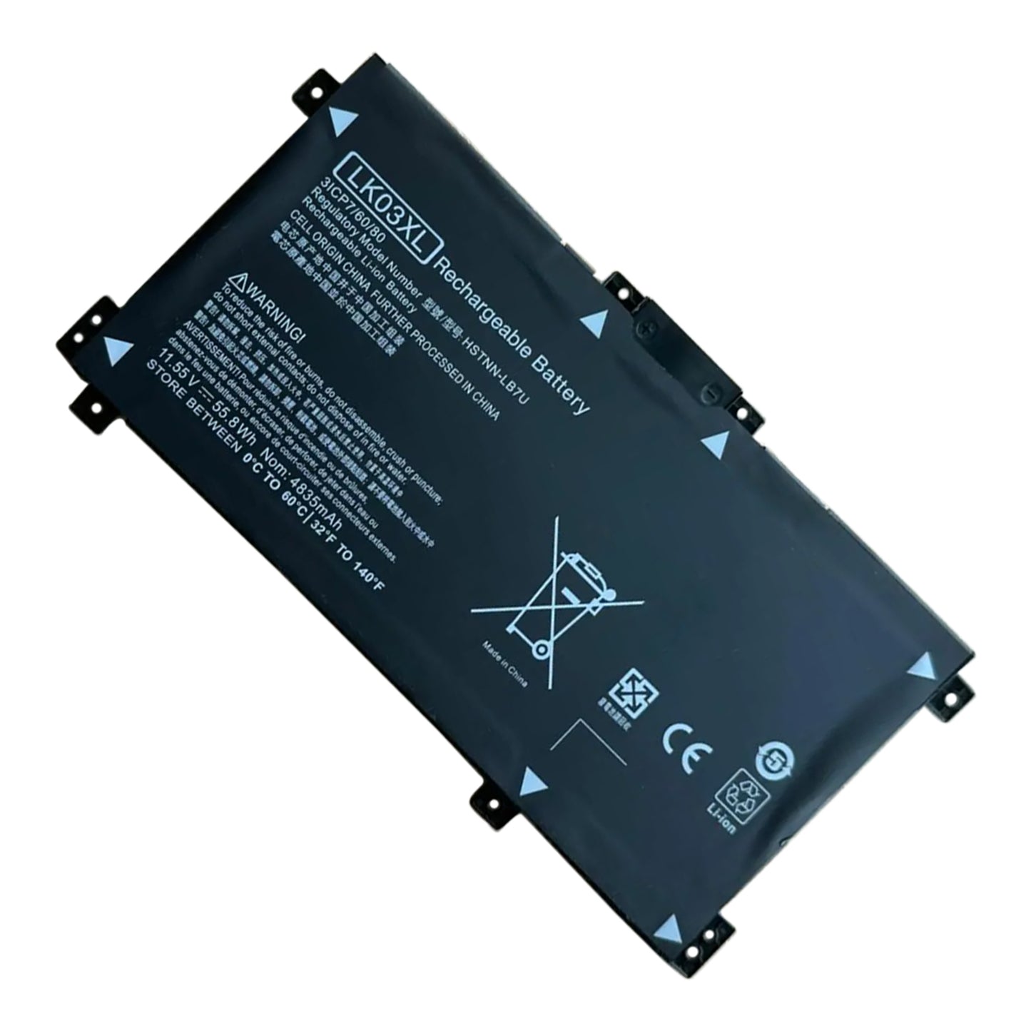 KELESY LK03XL Laptop Battery For HP envy 15 x360 15-bp 15-cn TPN-W127 W128 W129 W132 HSTNN-LB7U HSTNN-UB7I HSTNN-IB8M LB8J