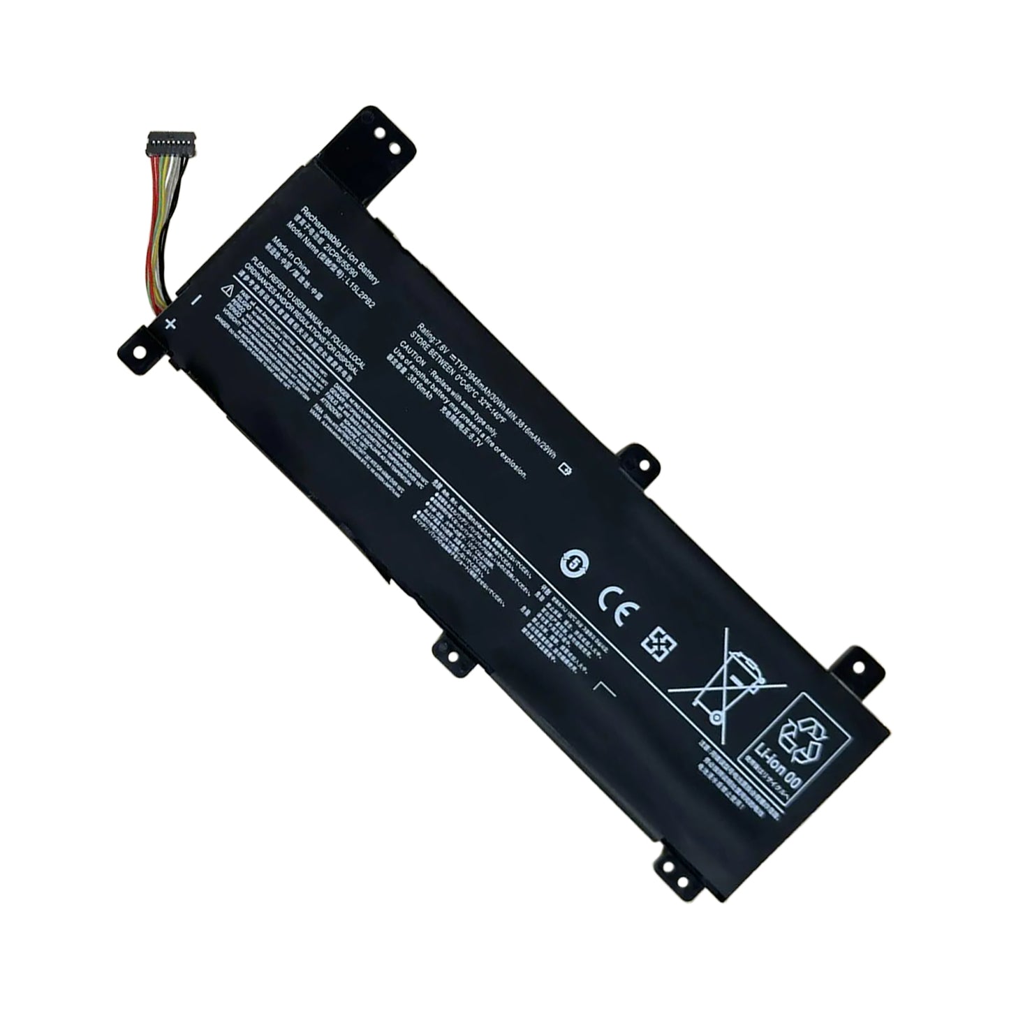 KELESY batería para ordenador portátil, pila para Lenovo IdealPad 310-14ISK 310-14IKB 310-14IAP B10K87722 5B10K87, L15M2PB2