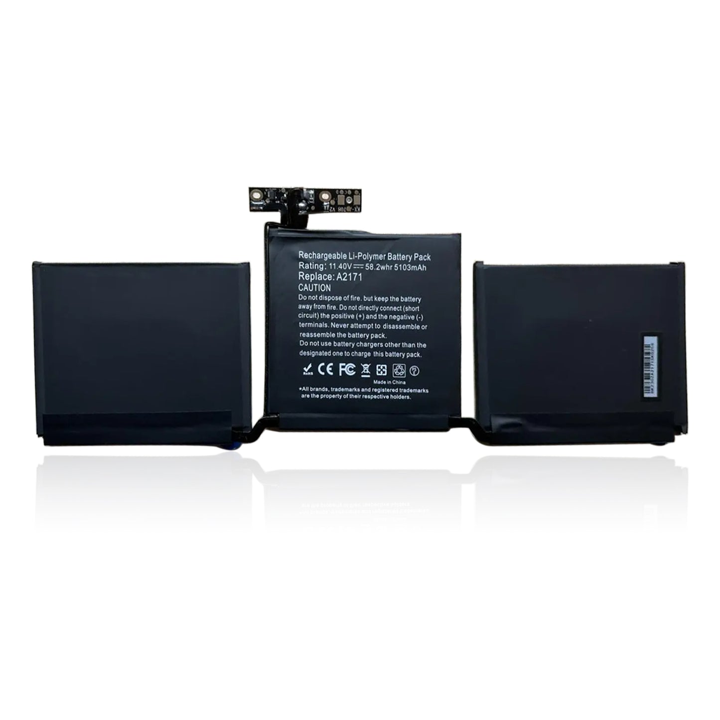 KELESY Batería de ordenador portátil A2171 A2159 para Apple MacBook Pro de 13 pulgadas 2020 A2289 A2338 EMC3456 3301 MUHN2LL/A