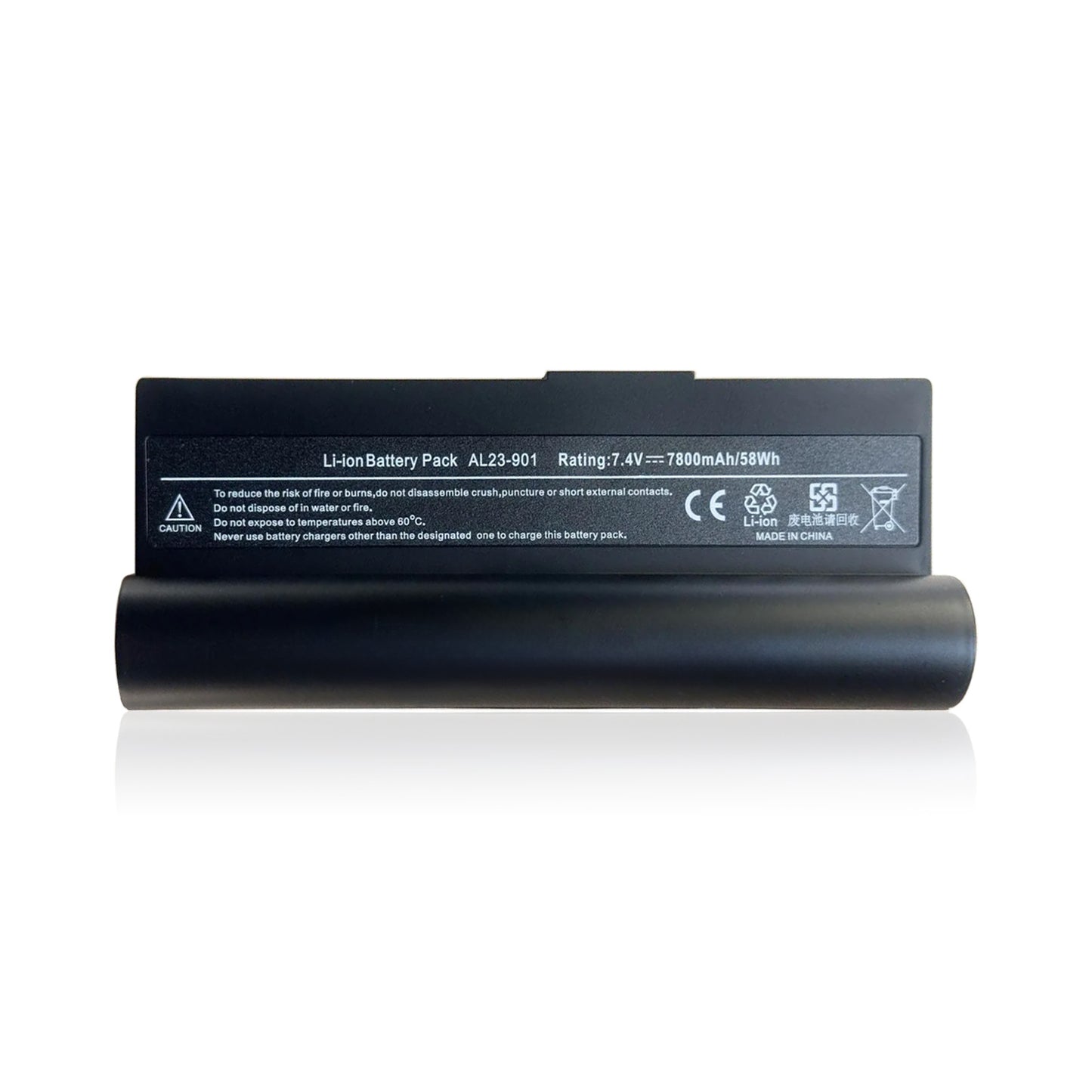 KELESY Batería de 7,4 V y 6600mAh para ordenador portátil, para ASUS Eee PC 1000, 1000H, 1000HE, 1000HA, 1000HD, 1000HG, 901