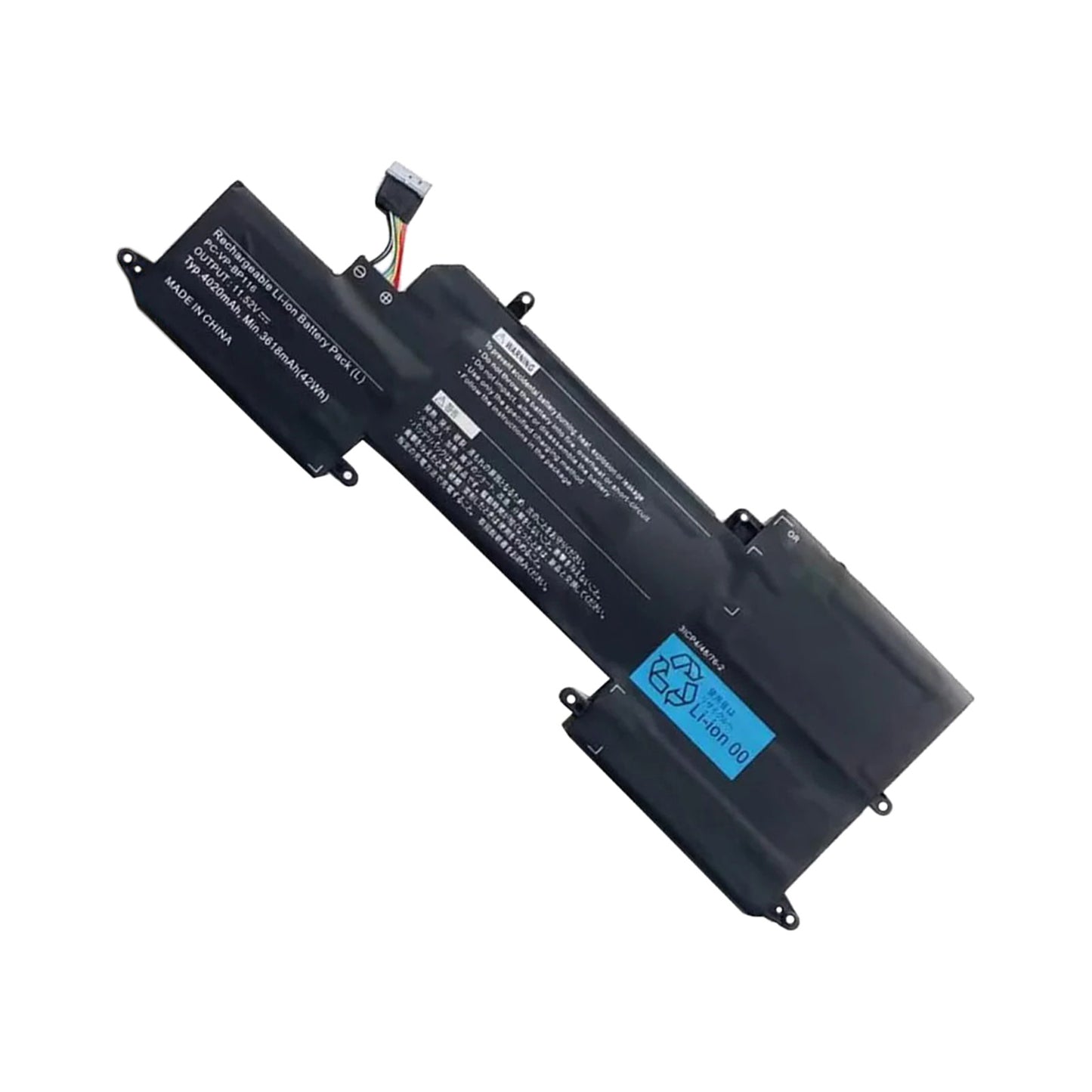 KELESY Batería de portátil para NEC PC-VP-BP115, BP115, PC-VP-BP116