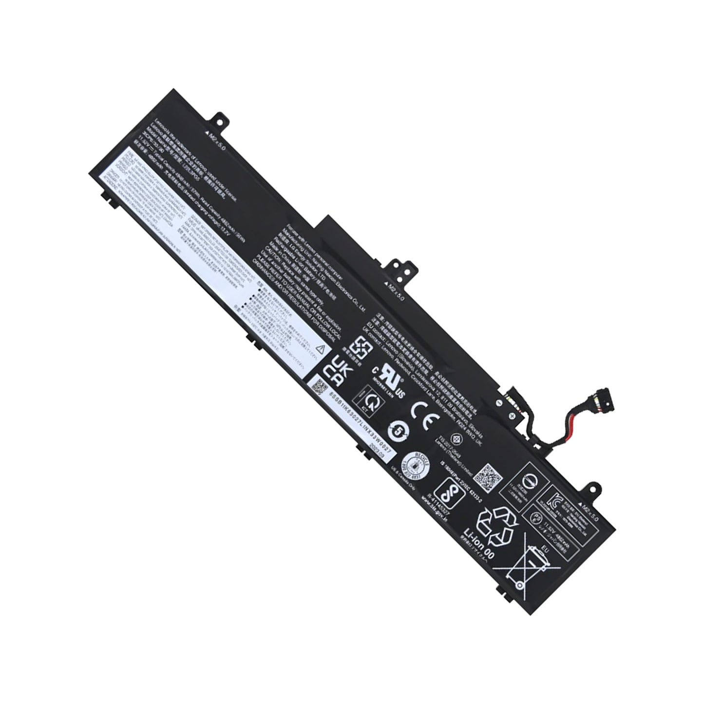 KELESY L22L3PG5 L22B3PG5 L22C3PG5 L22D3PG5 L22M3PG5 Laptop-Akku für Lenovo ThinkPad E14 G5 E16 Gen 1 11,52 V 4948 mAh 57 Wh