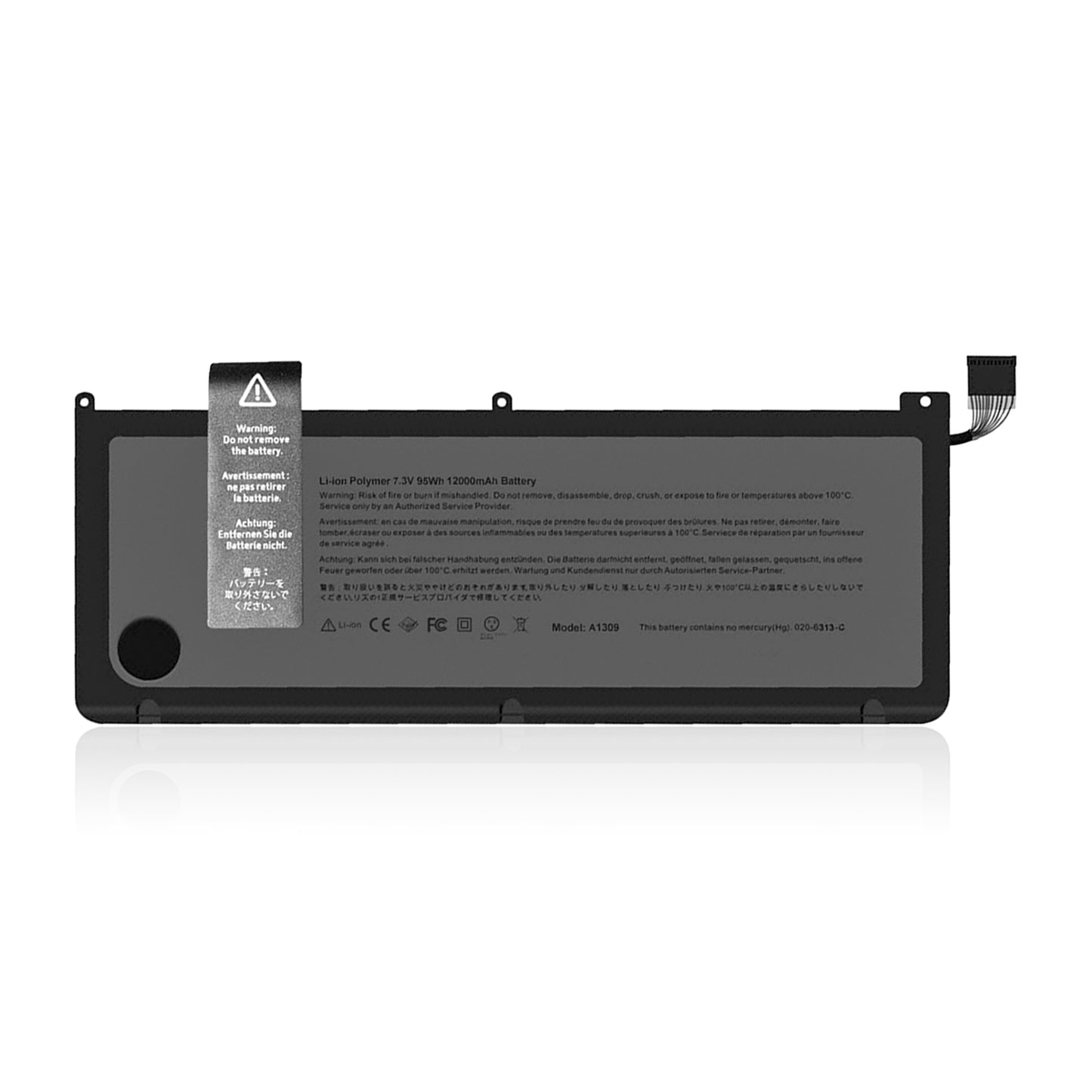 KELESY NEW A1309 A1297 Laptop Battery For Apple MacBook Pro 17" A1297 2009 2010 MC226/A MC226CH/A MC226J/A MC226LL/A Batteries