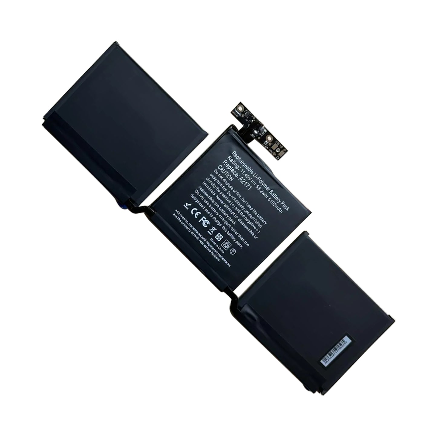KELESY Batería de ordenador portátil A2171 A2159 para Apple MacBook Pro de 13 pulgadas 2020 A2289 A2338 EMC3456 3301 MUHN2LL/A