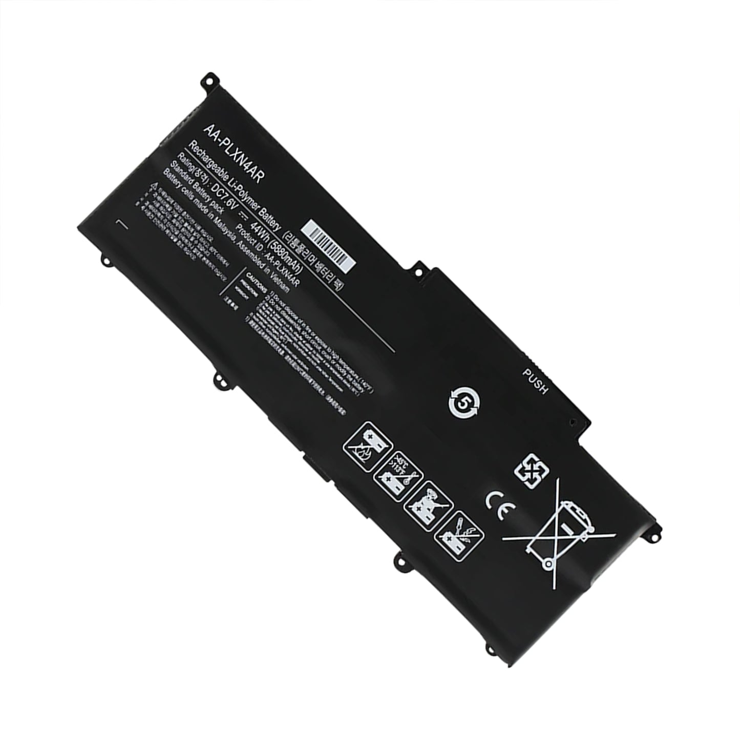 KELESY Batería de 7,6 V para ordenador portátil, dispositivo de AA-PLXN4AR para SAMSUNG Ultrabook 900X3D 900X3C 900X3B 900X3E
